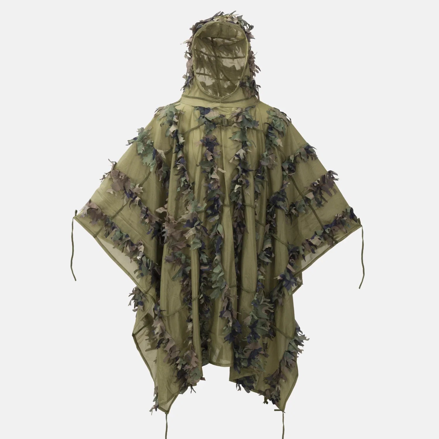 Helikon-Tex LEAF GHILLIE pončo, US Woodland – predná strana