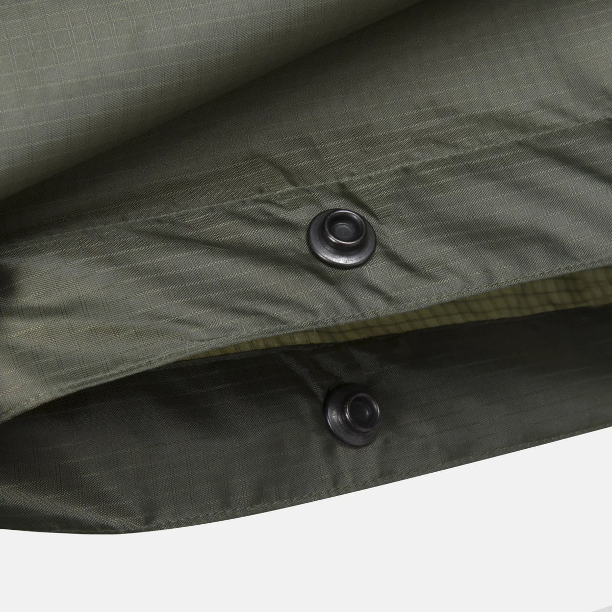 Helikon-Tex U.S. Rip-Stop pončo, čierne – detail 3