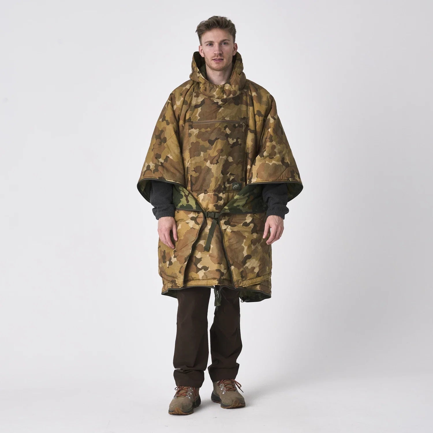 Helikon-Tex SWAGMAN ROLL obojstranné pončo, Mitchell Camo Leaf / Mitchell Camo Clouds – detail 1