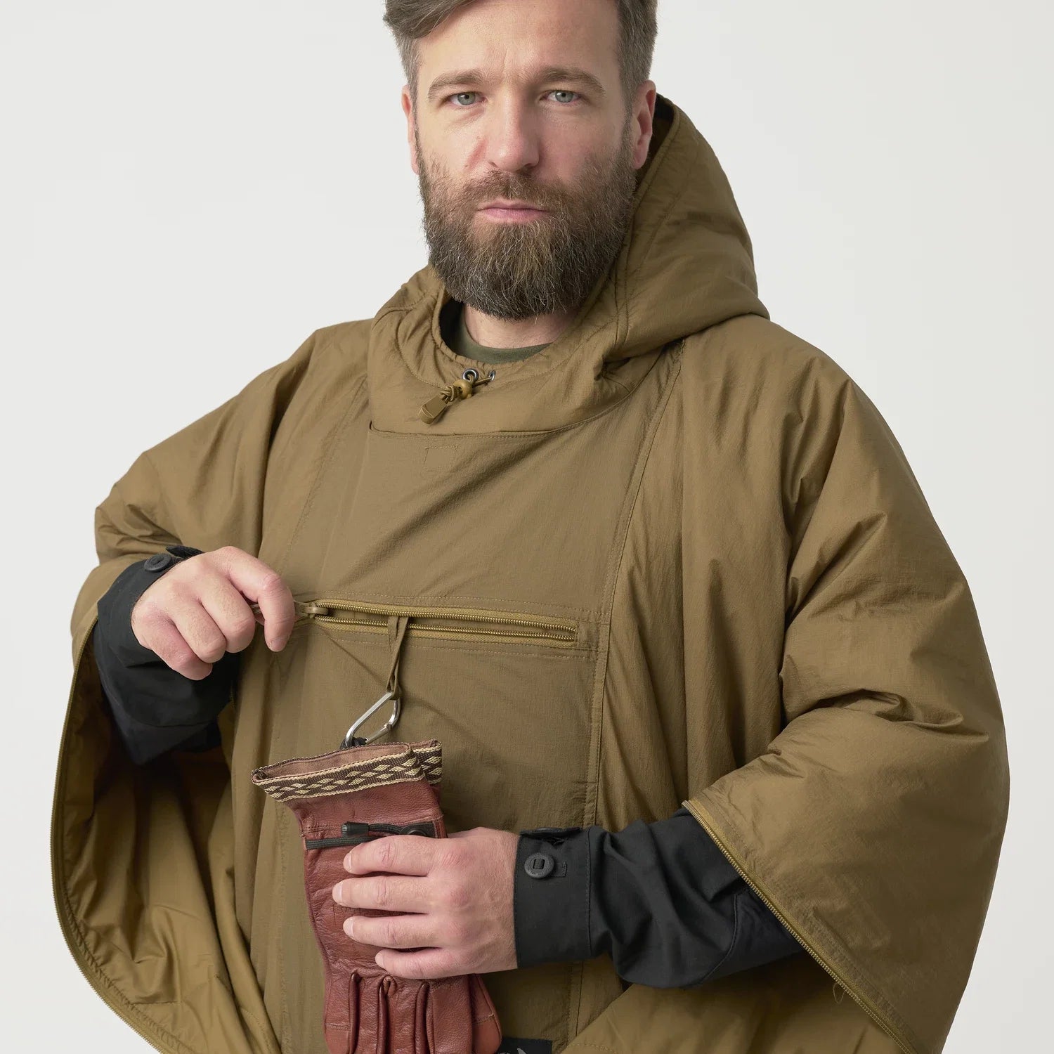 Helikon-Tex Swagman Roll pončo, Taiga green – detail 3