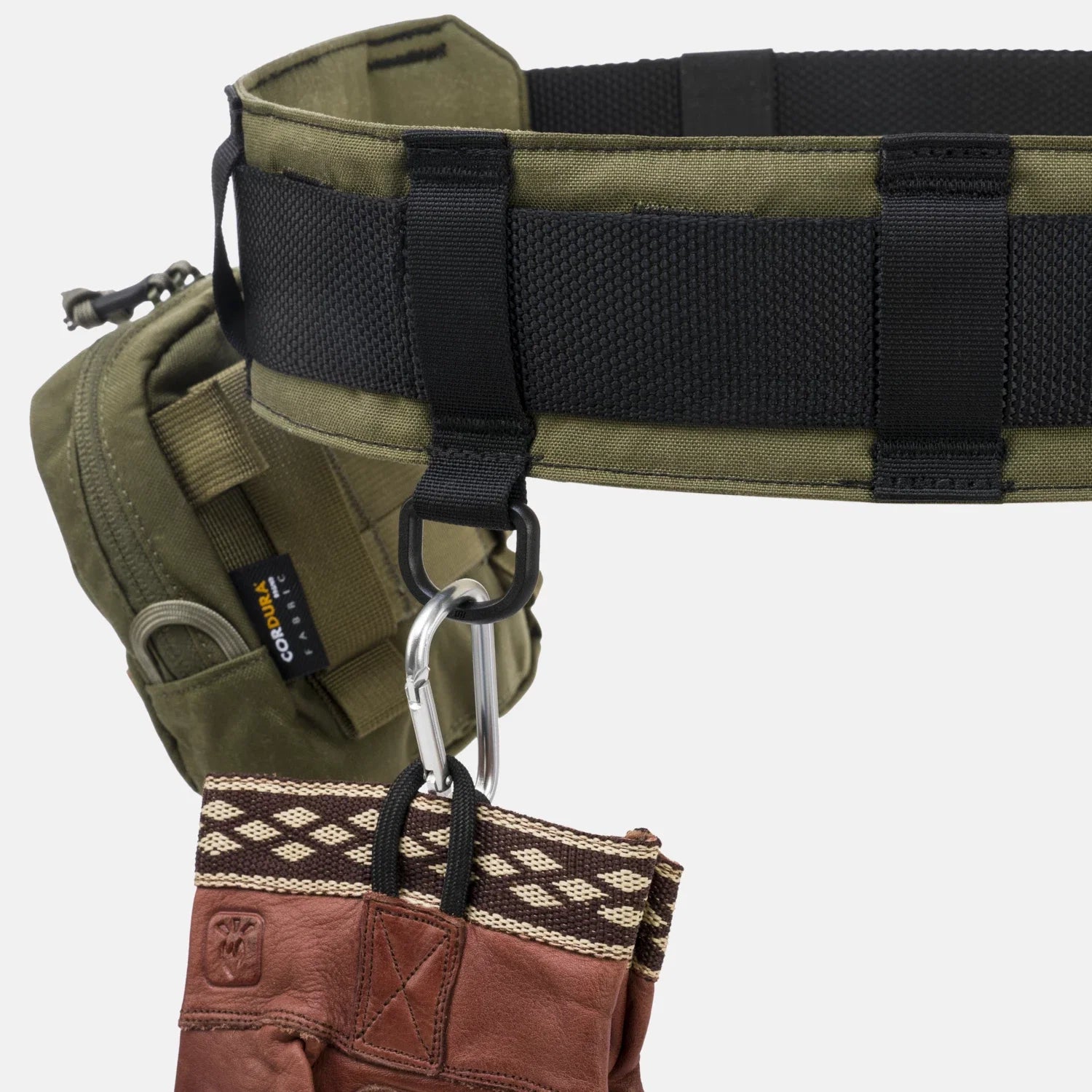Helikon-Tex Forester Bushcraft opasok, zemitá hnedá / čierna A – detail 3
