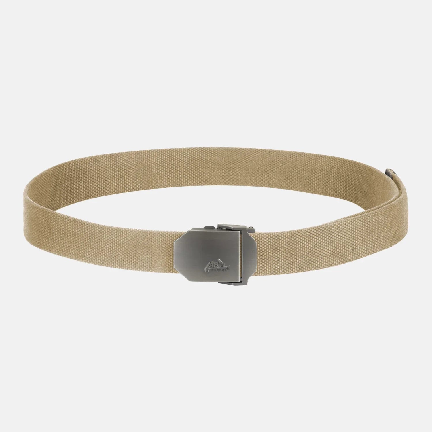 Helikon-Tex HKN opasok s kovovou prackou, khaki, 4cm – detail