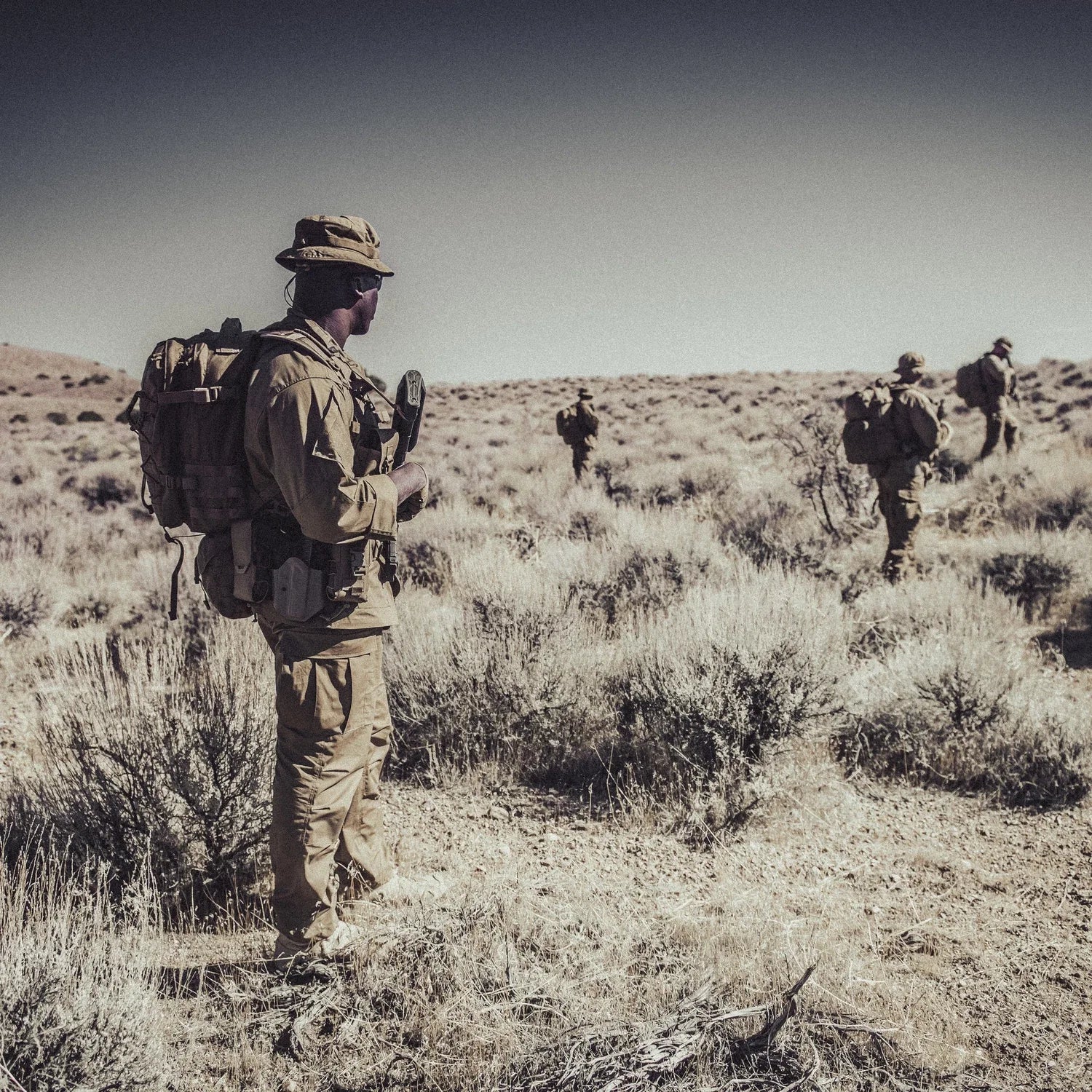 Helikon-Tex BDU Mk2 nohavice, Shadow Grey – v použití 1