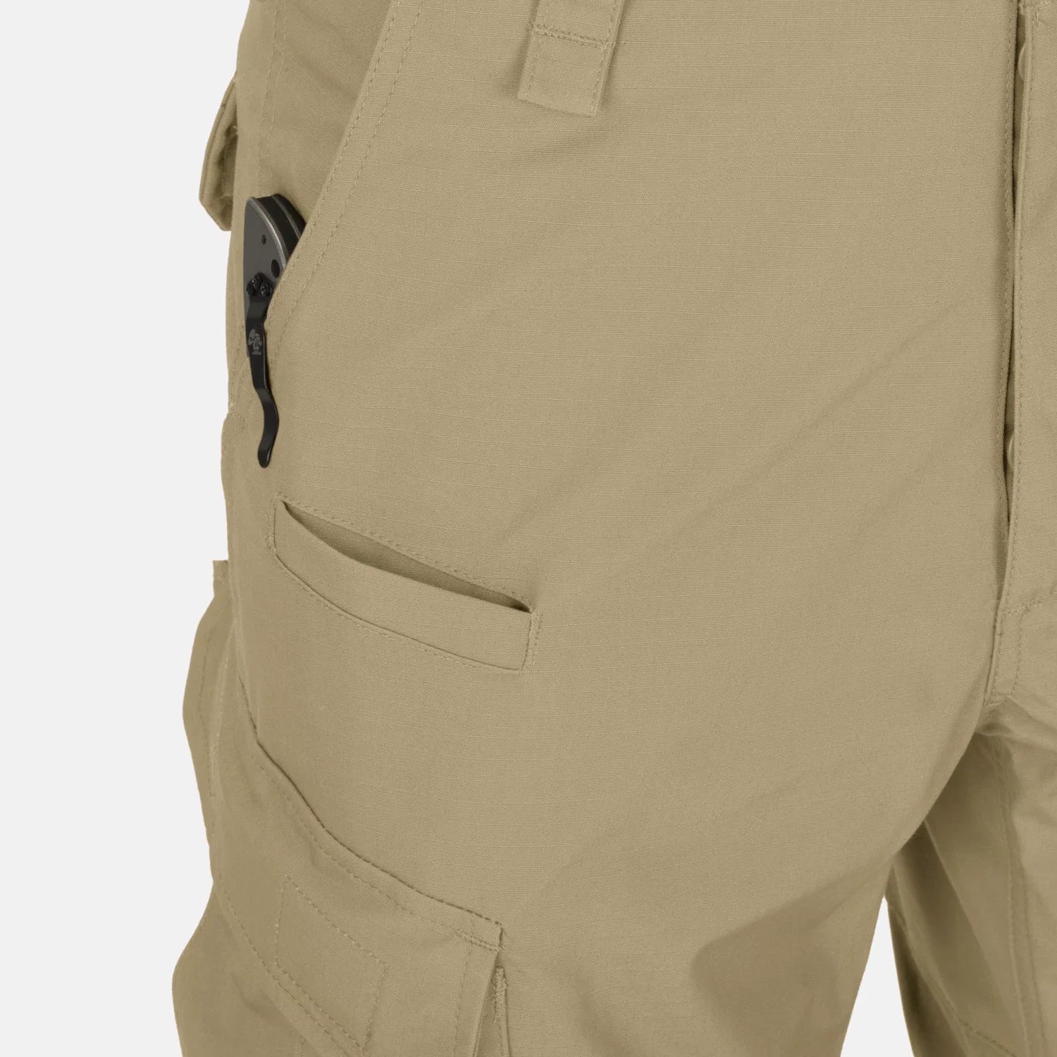 Helikon-Tex CPU nohavice Cotton Ripstop, Khaki – detail 6