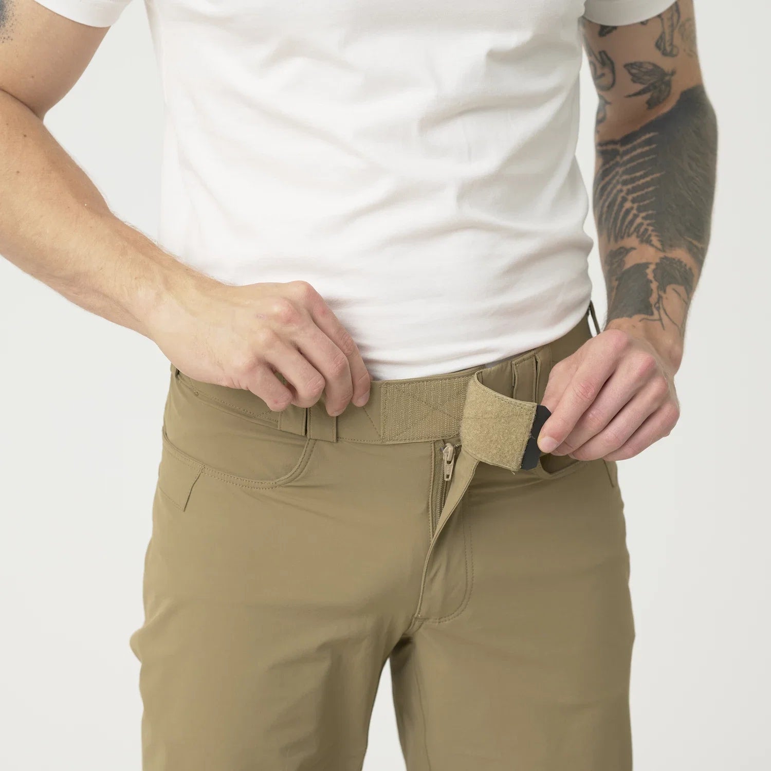 Helikon-Tex COVERT nohavice VersaStretch taktické Versa Stretch, Olive Drab – detail 2