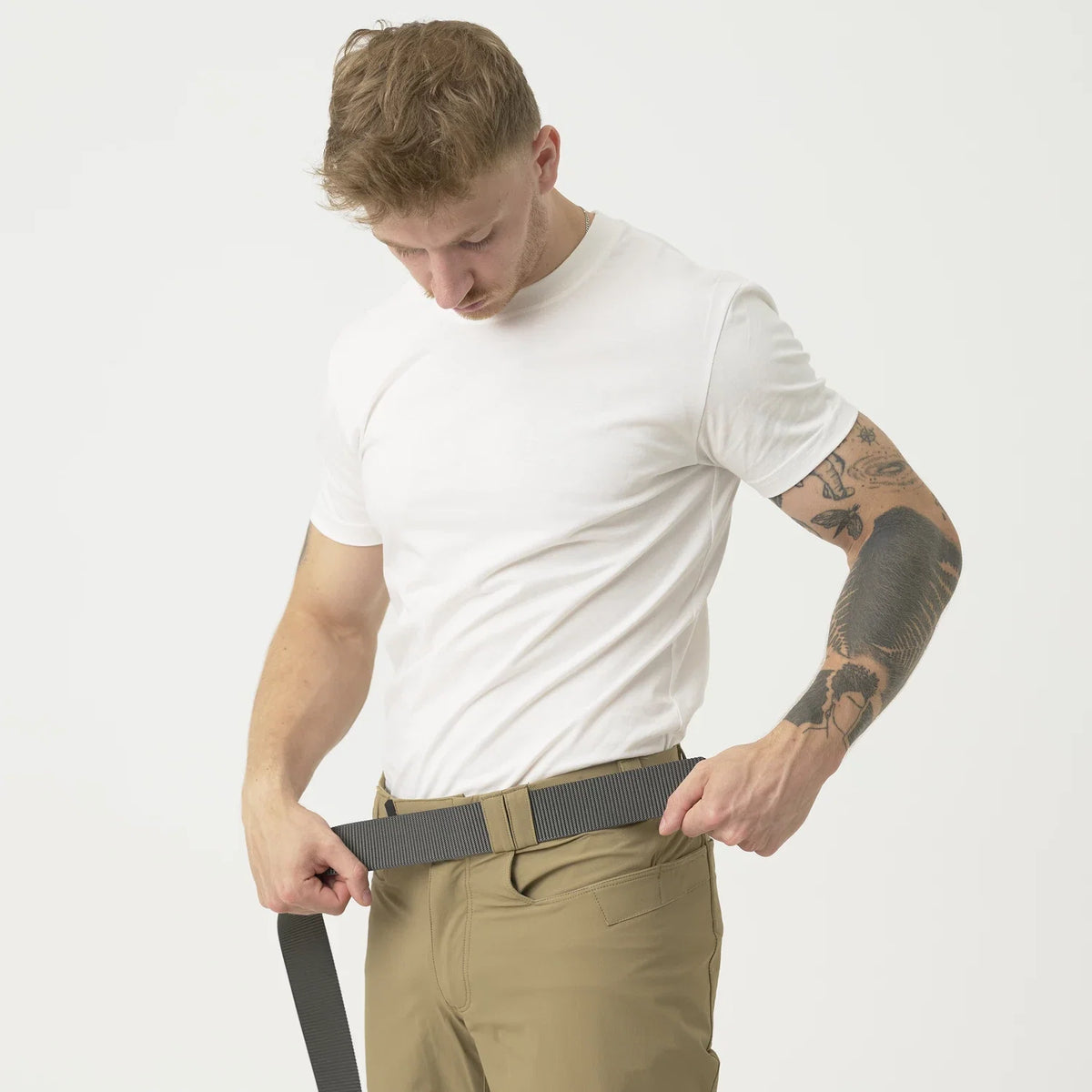 Helikon-Tex COVERT nohavice VersaStretch taktické Versa Stretch, Mud Brown – detail 3