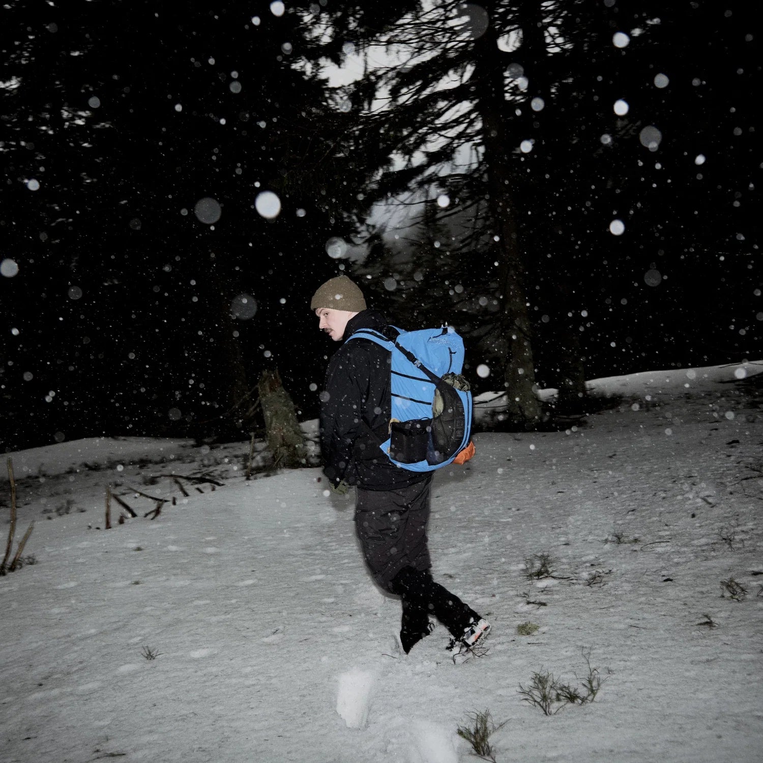Helikon-Tex HYBRID OUTBACK nohavice Dura Canvas DuraCanvas, Taiga Green – v použití 3