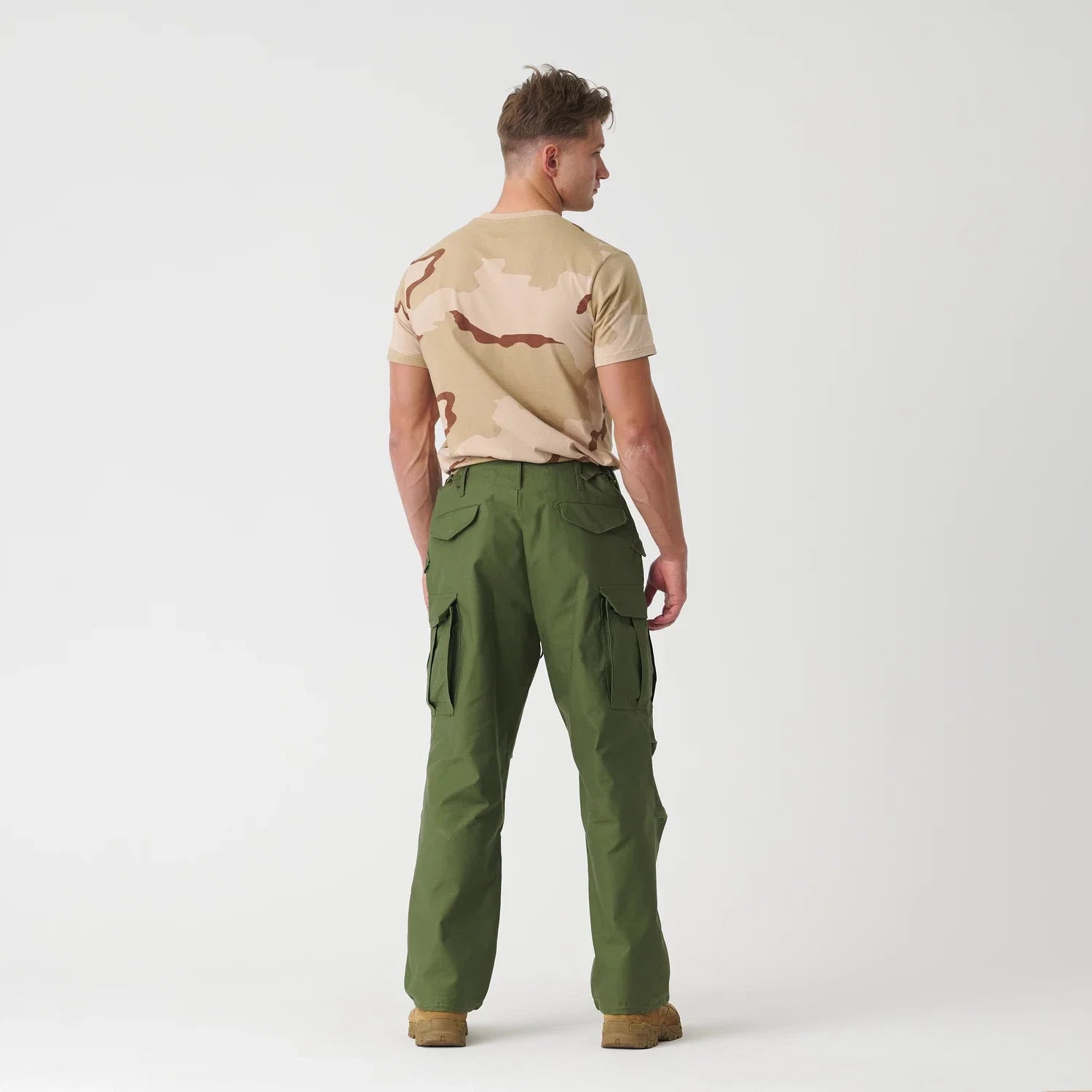 Helikon-Tex M65 nohavice Nyco Sateen, US Woodland – detail 4