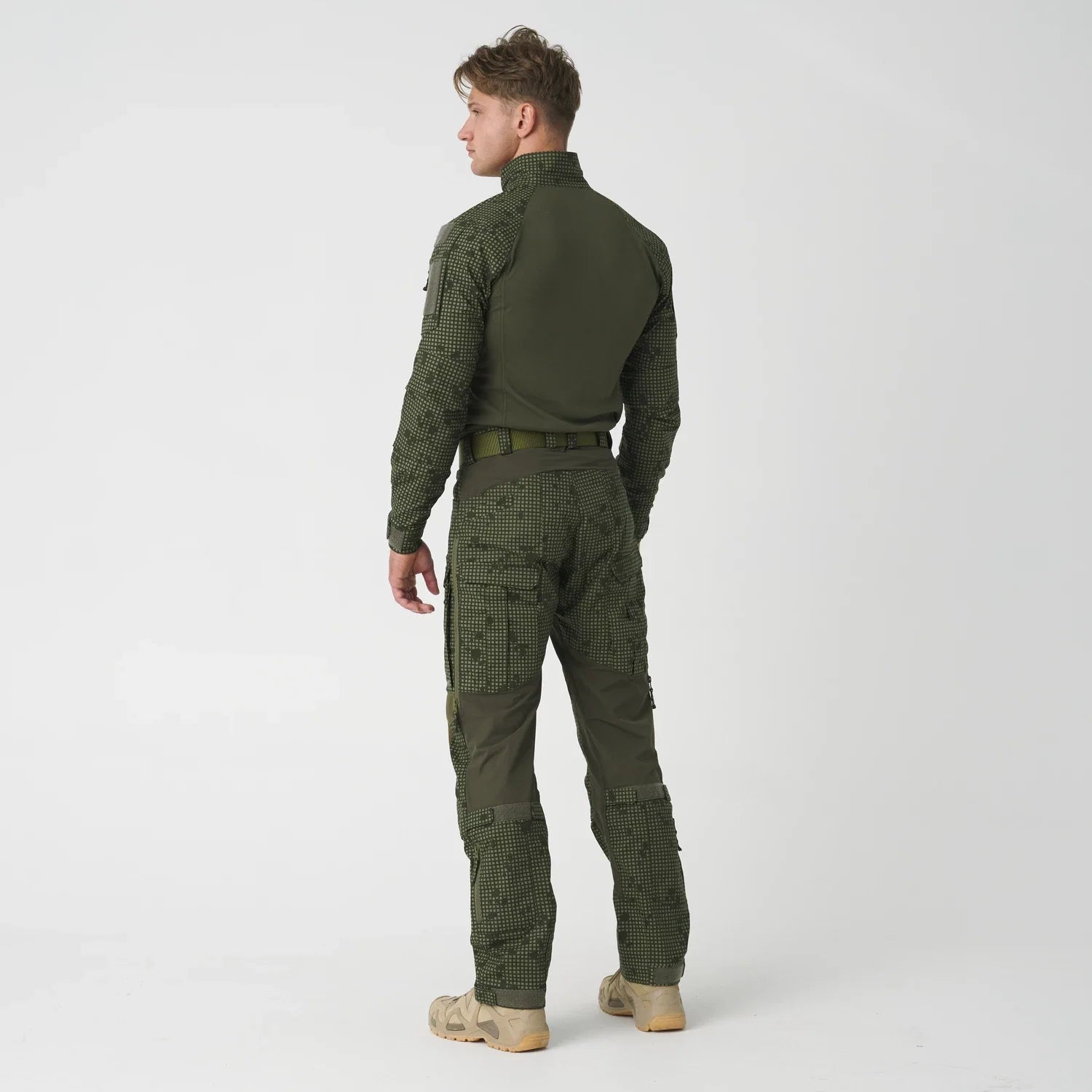 Helikon-Tex MCDU nohavice, US Woodland / Olive Green – detail 3