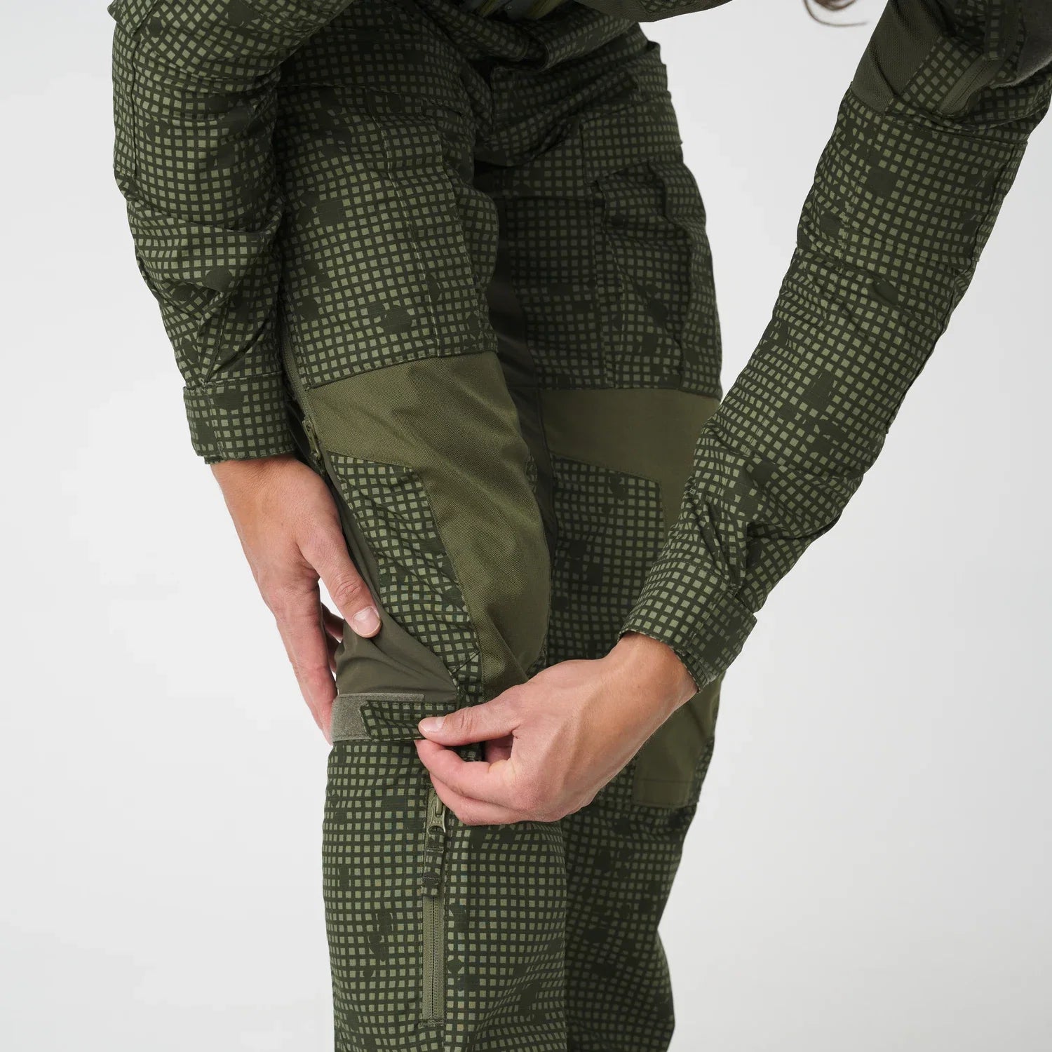 Helikon-Tex MCDU nohavice, Desert Night Camo / Olive Green – detail 12