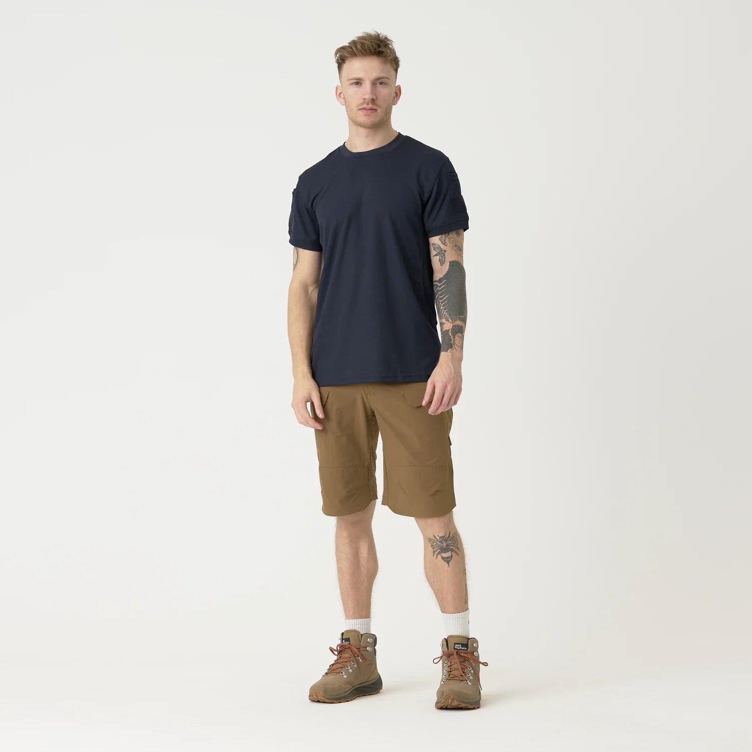 Helikon-Tex OTS 11" šortky VersaStrecth taktické outdoorové Versa Strecth Lite, Crimson Sky / Black – detail 5