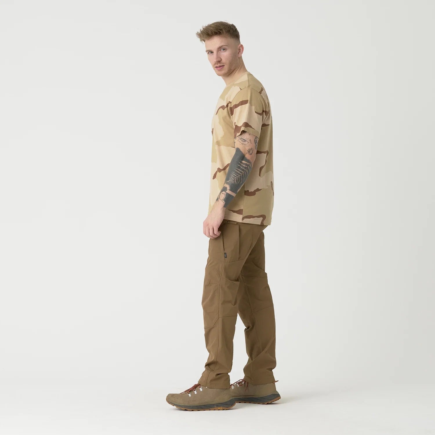 Helikon-Tex OTP nohavice VersaStretch taktické Outdoorové Versa Stretch, Ash Grey / Black – detail 5