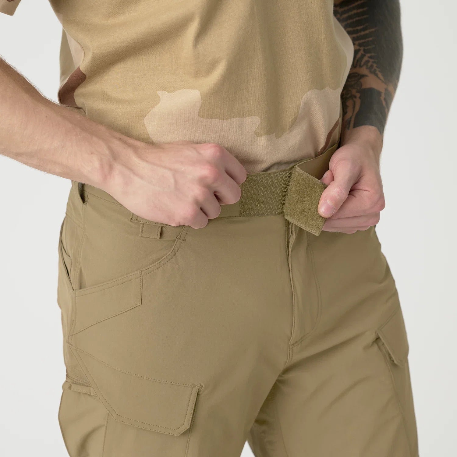 Helikon-Tex OTP nohavice VersaStretch taktické Versa Stretch Lite Outdoorové, Taiga Green – detail 7