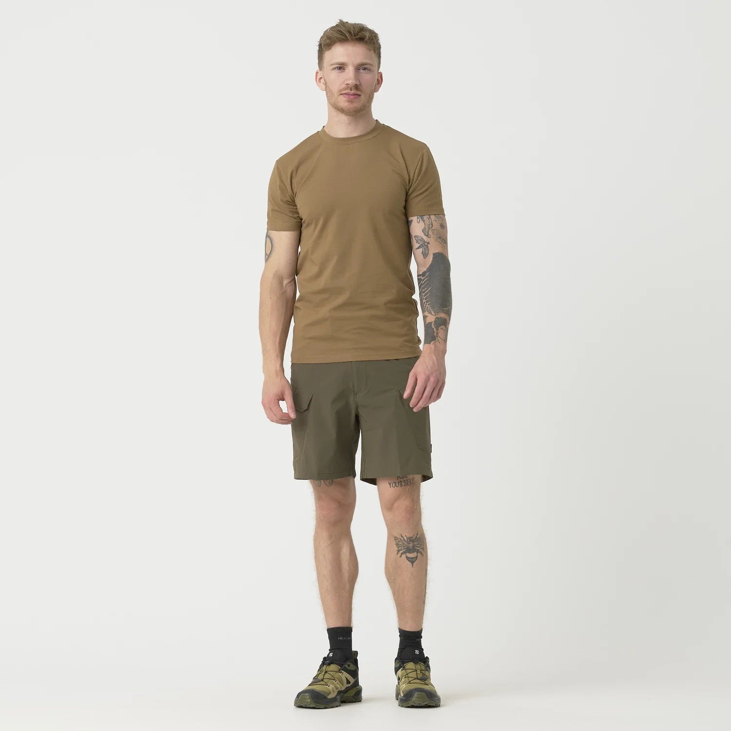 Helikon-Tex Ultra OTUS šortky VersaStretch outdoorové taktické Versa Stretch Lite Outdoorove, Taiga Green – detail 1