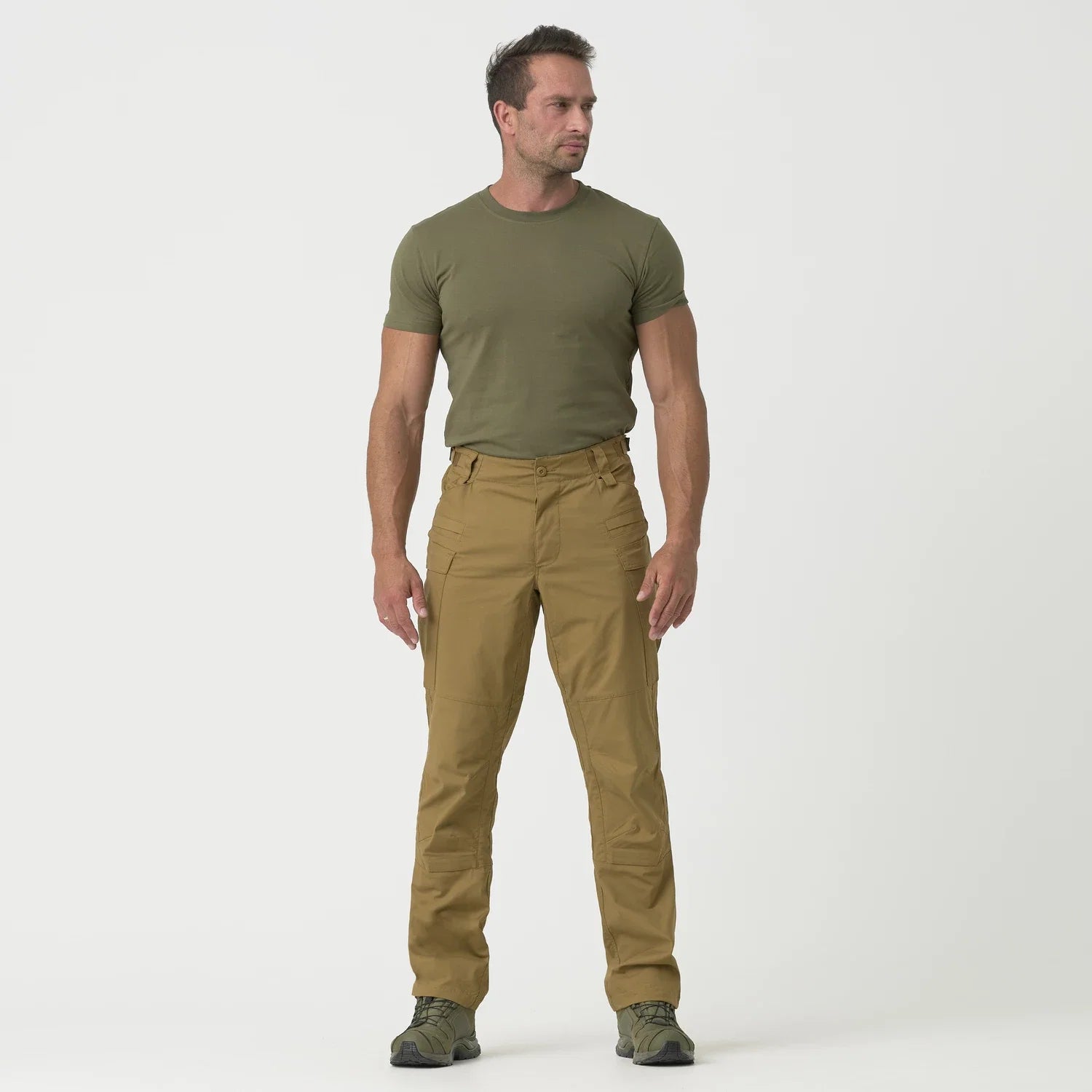 Helikon-Tex SFU NEXT Mk2 nohavice PolyCotton Stretch Ripstop, Coyote – detail 1