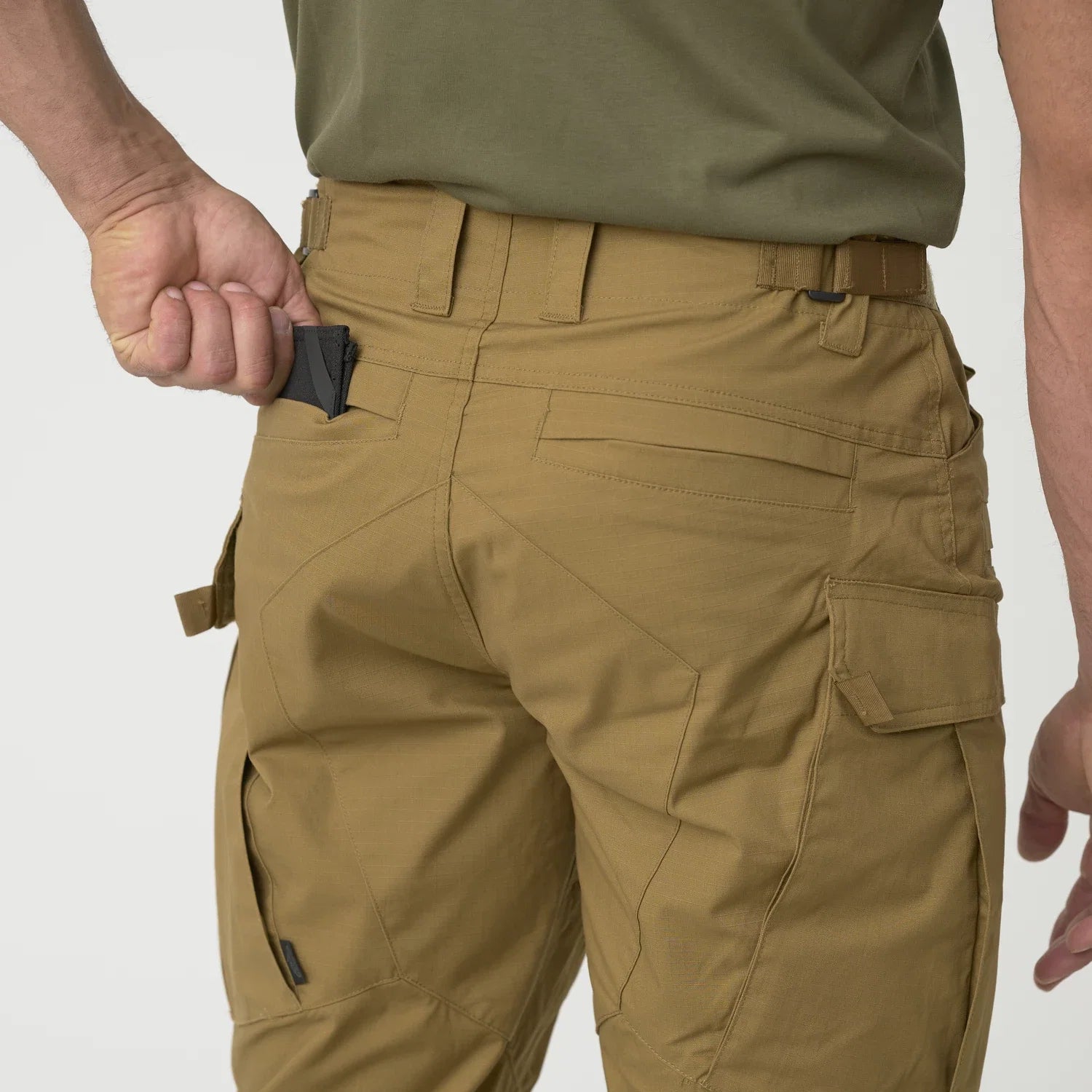Helikon-Tex SFU NEXT Mk2 nohavice PolyCotton Stretch Ripstop, Shadow Grey – detail 6