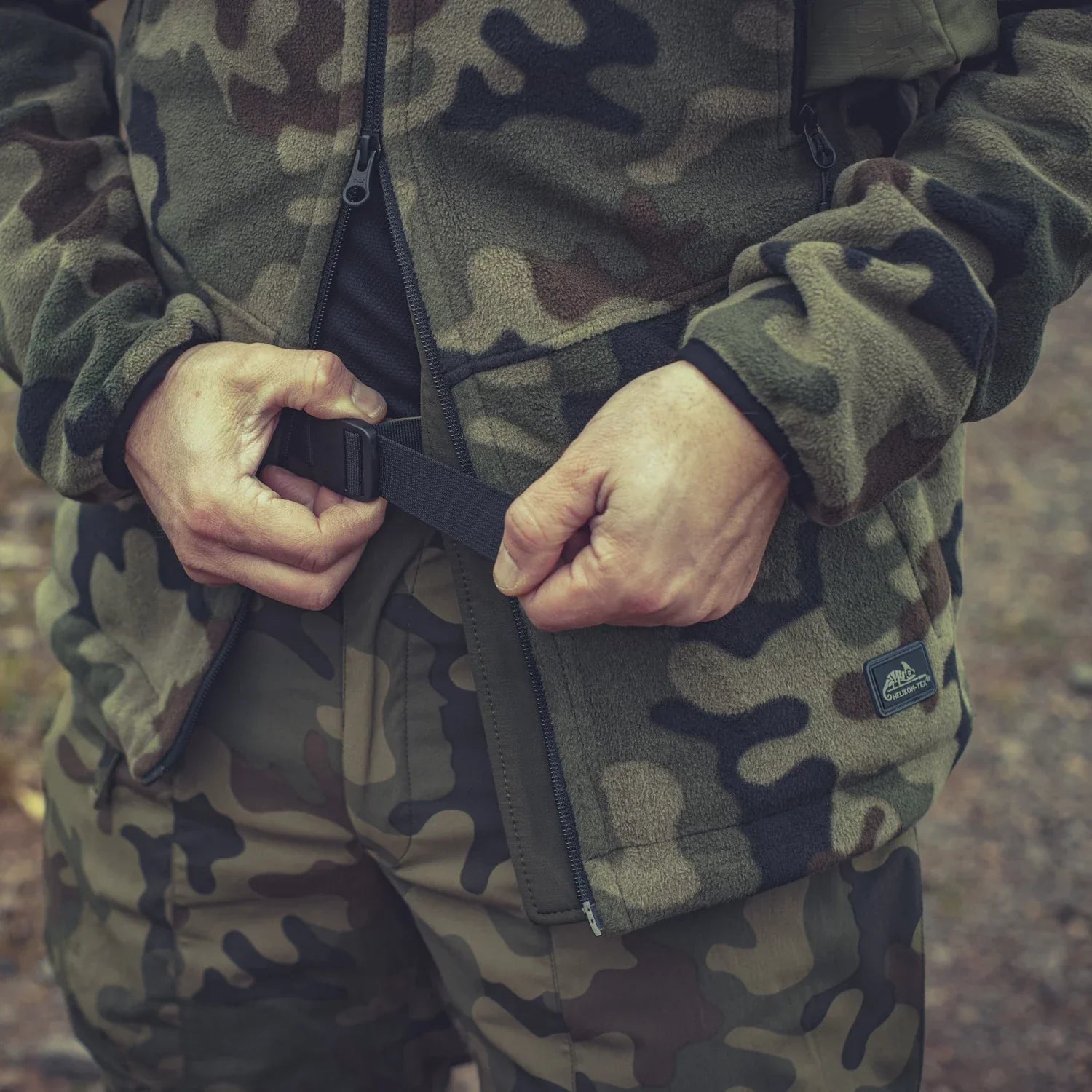 Helikon-Tex Trooper StormStretch® nohavice, PL Woodland