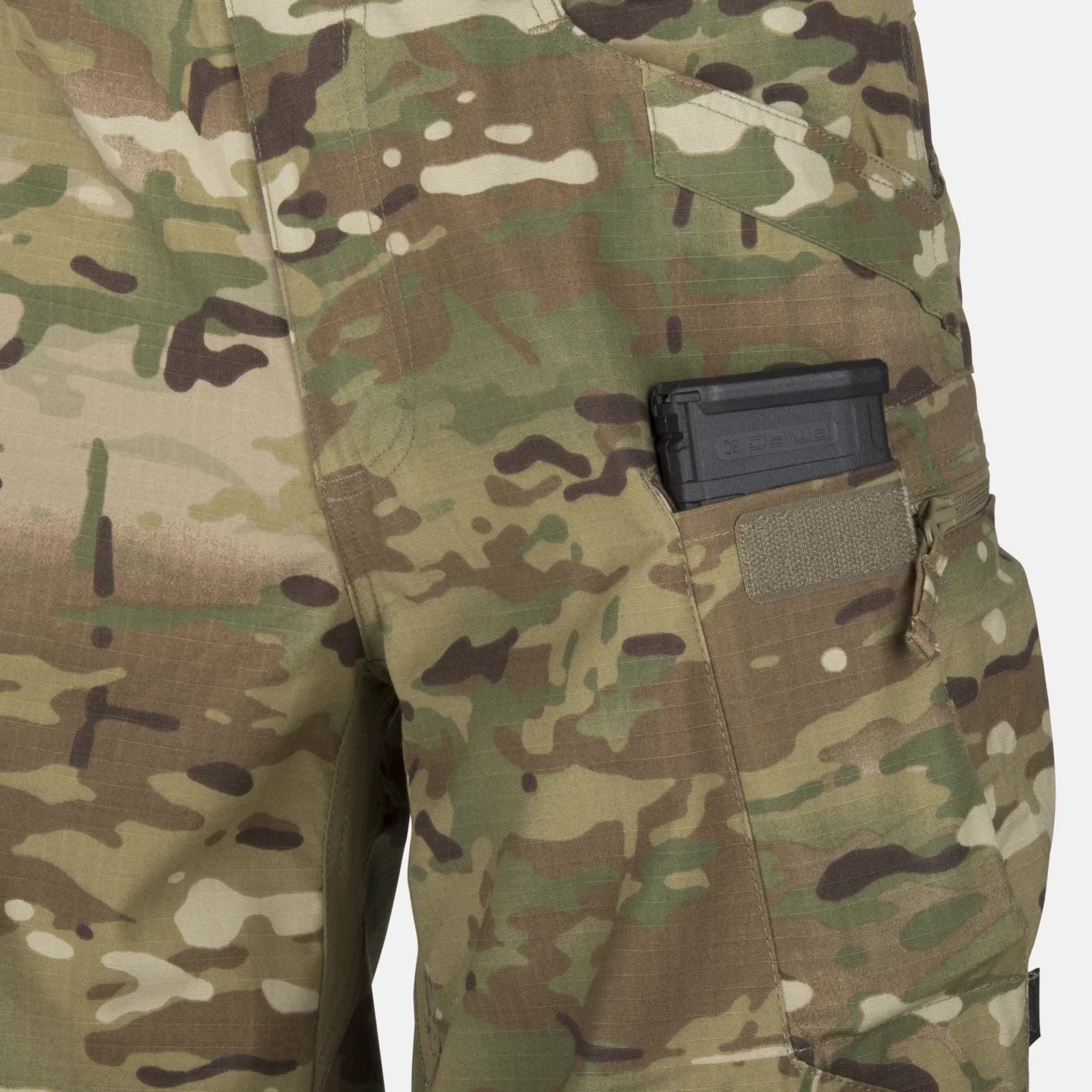 Helikon-Tex Flex 8,5'' mestské taktické šortky NyCo Ripstop, MultiCam – detail 1