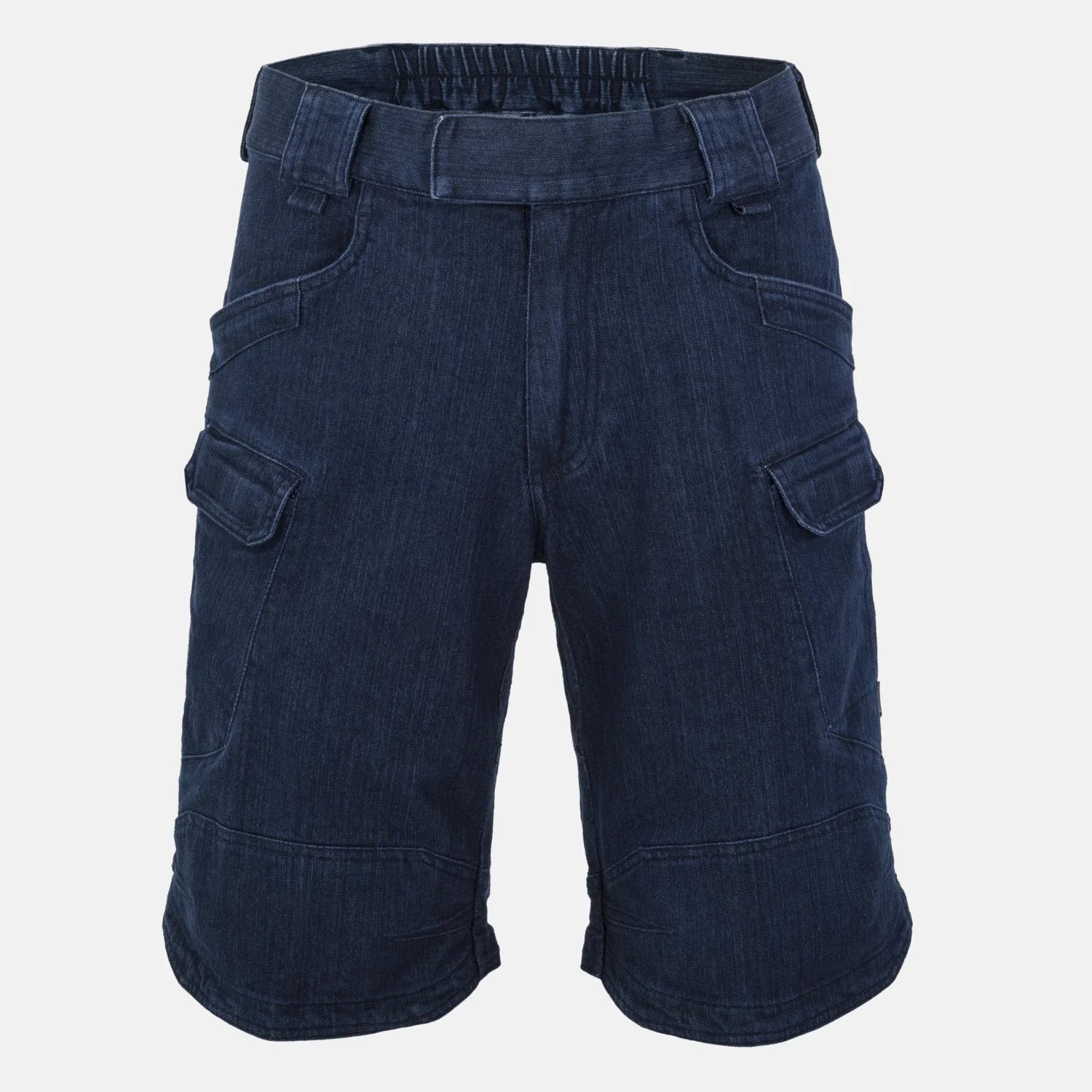 Helikon-Tex UTS krátke nohavice taktické 11'' Denim Stretch, Marine Blue – predná strana