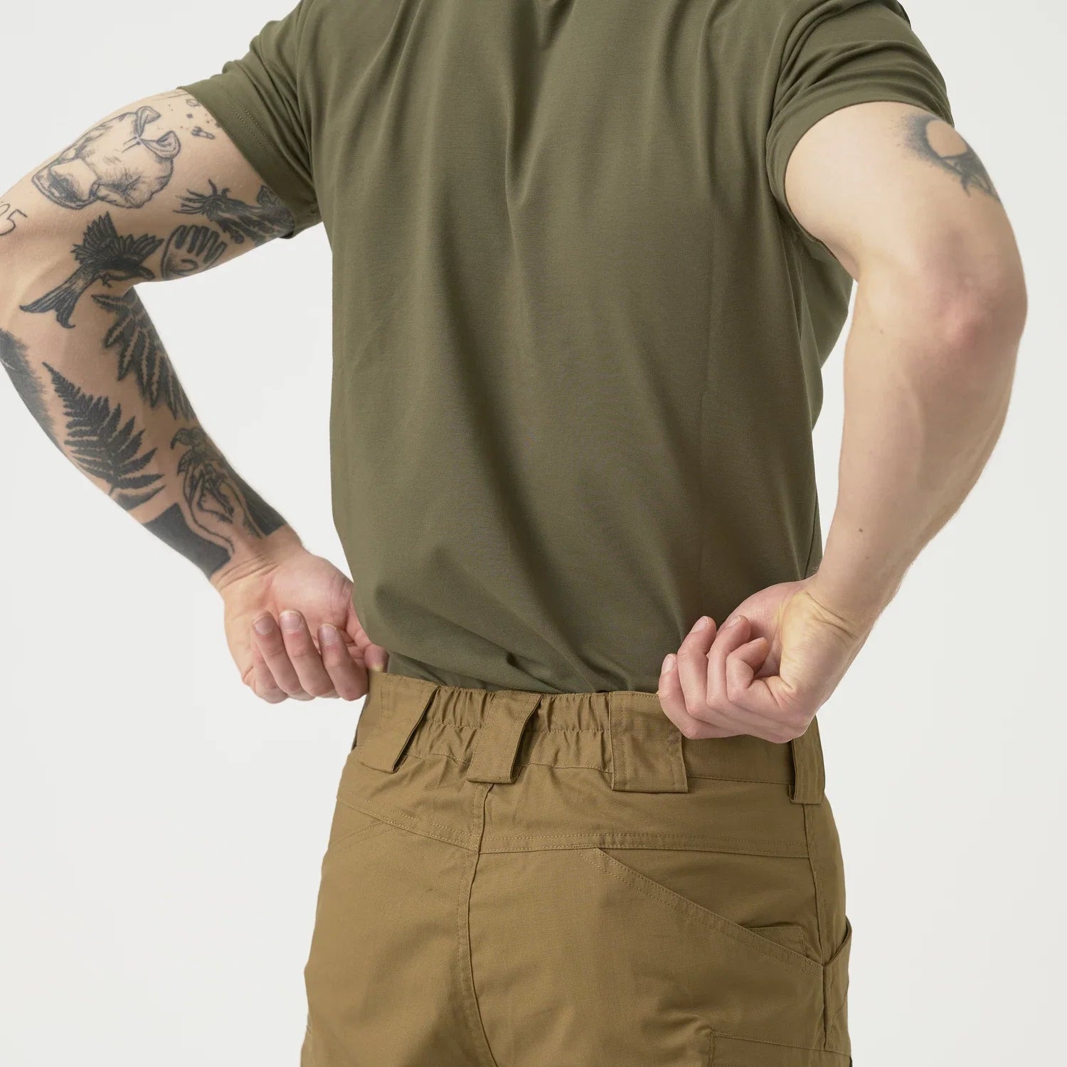 Helikon-Tex Urban Tactical 11" krátke nohavice Rip-Stop polycotton, jungle green – detail 7