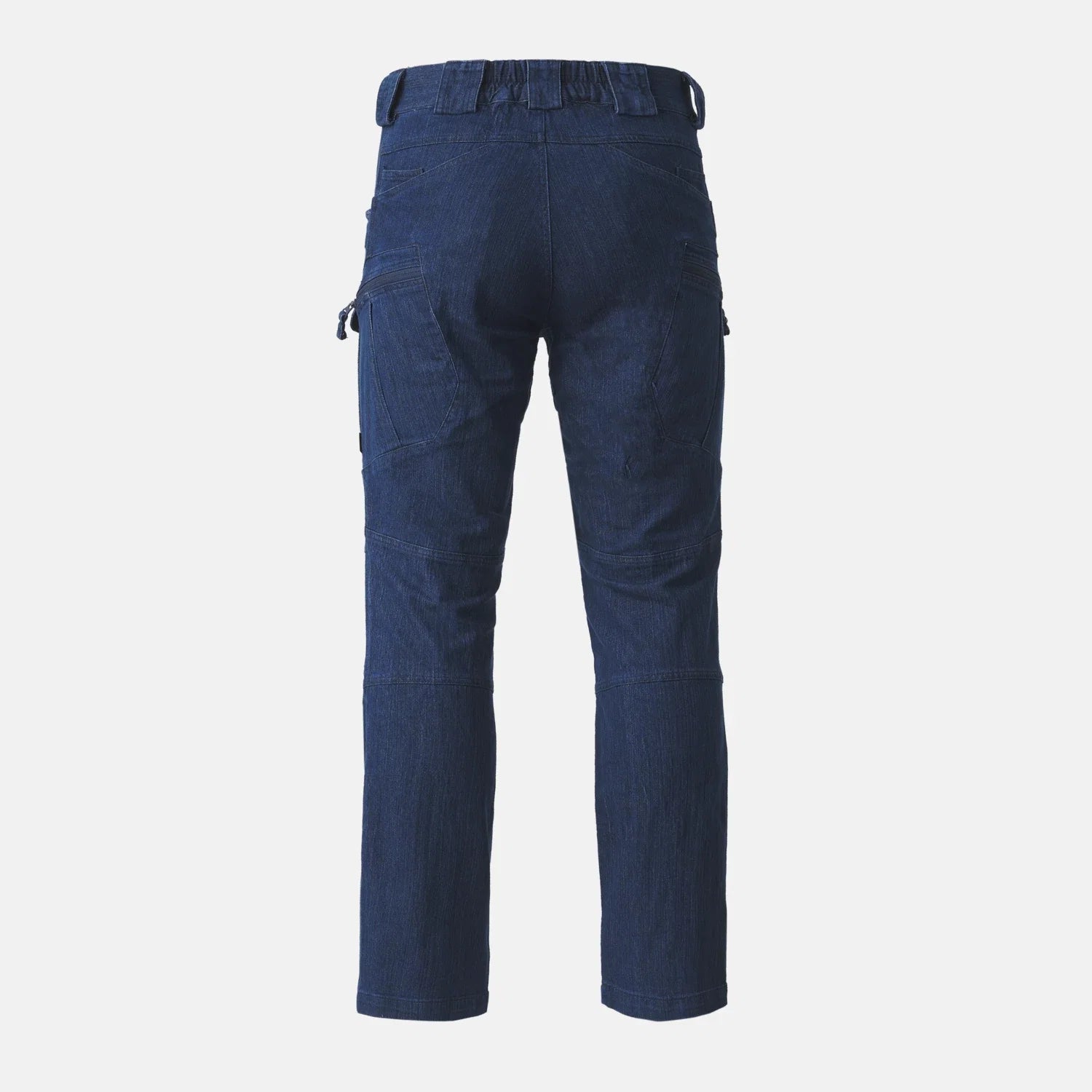 Helikon-Tex UTP nohavice taktické Denim Stretch, Marine Blue – zadná strana