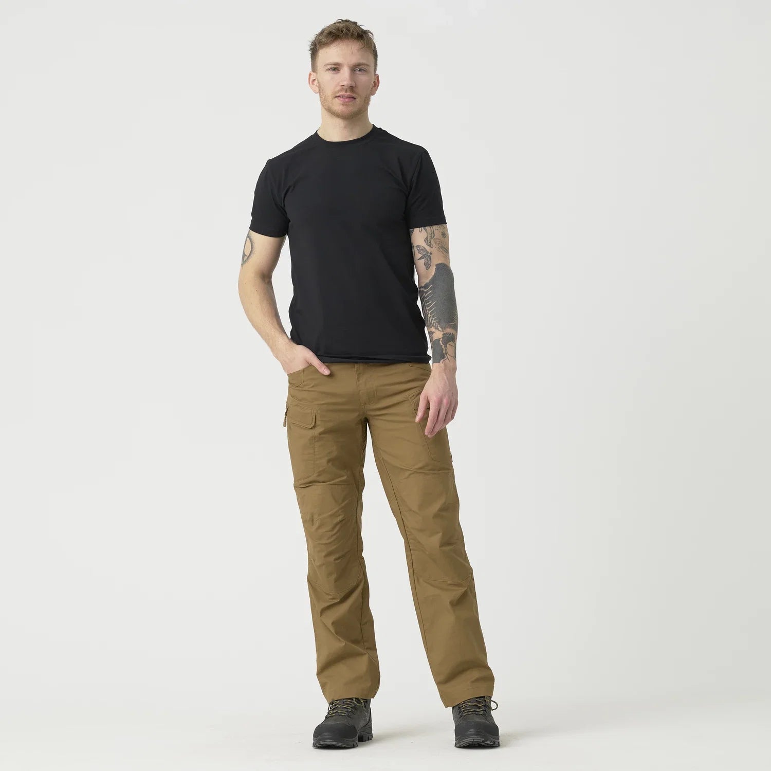 Helikon-Tex Urban Tactical nohavice Rip-Stop polycotton, čierne – detail 1
