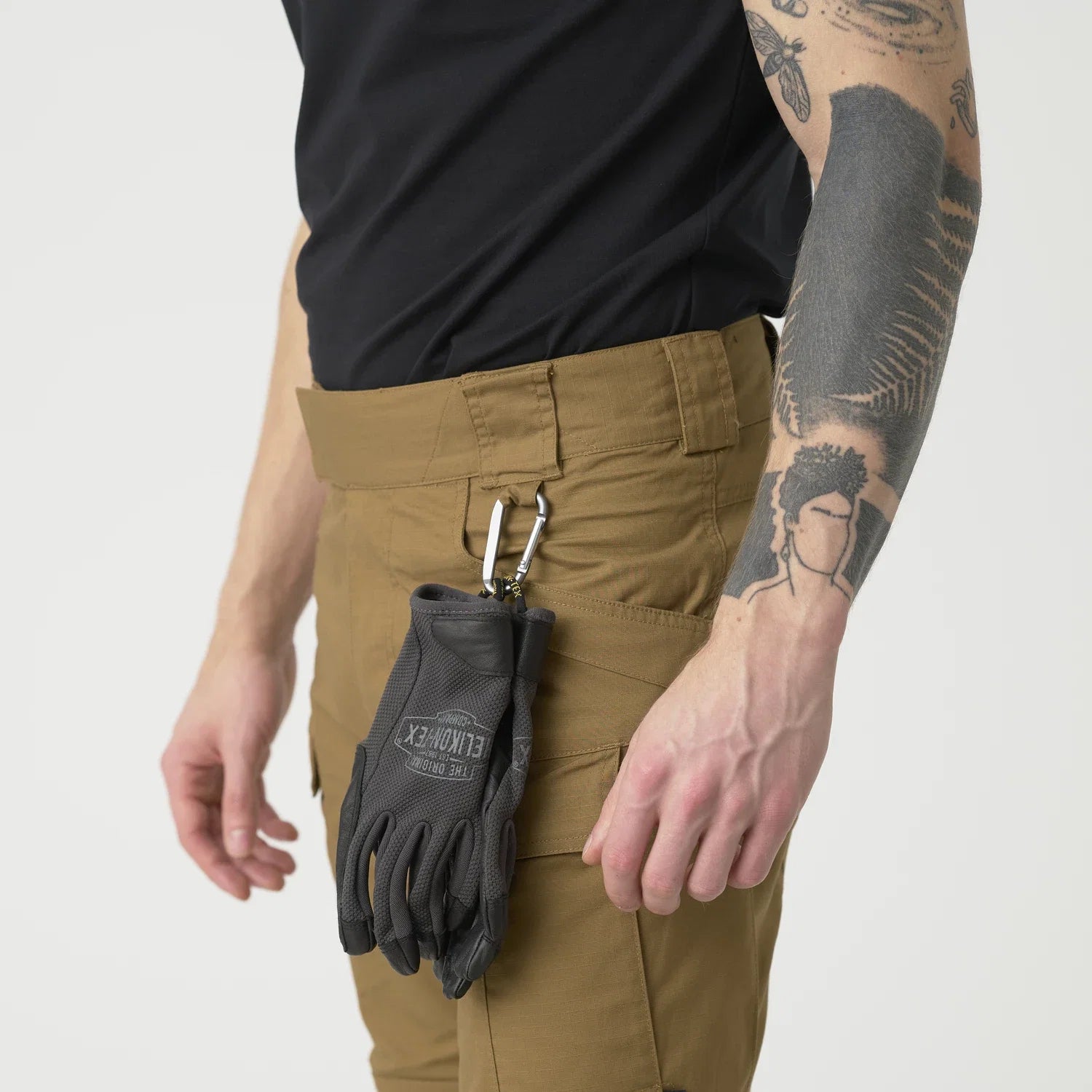 Helikon-Tex Urban Tactical nohavice Rip-Stop polycotton, čierne – detail 2