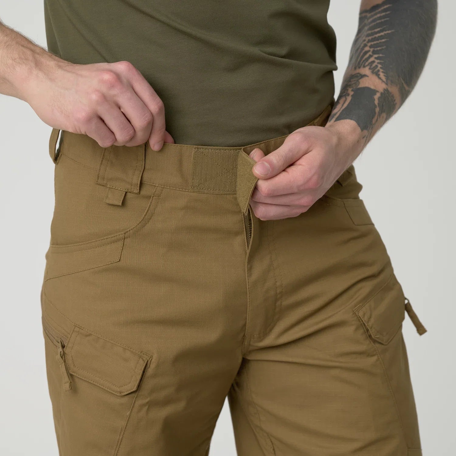 Helikon-Tex UTS Urban Tactical Shorts šortky taktické 8.5", olive green – detail 2
