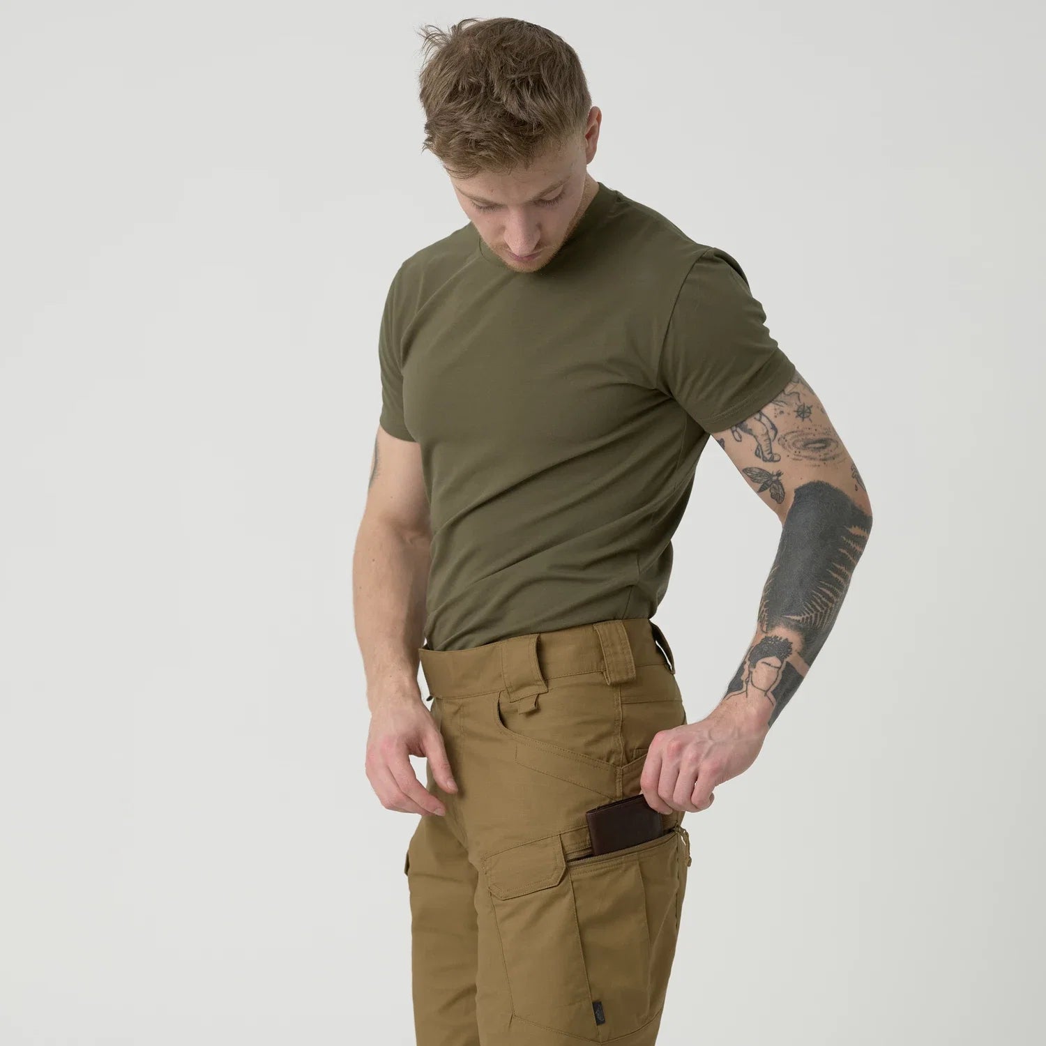 Helikon-Tex UTS Urban Tactical Shorts šortky taktické 8.5", olive green – detail 6