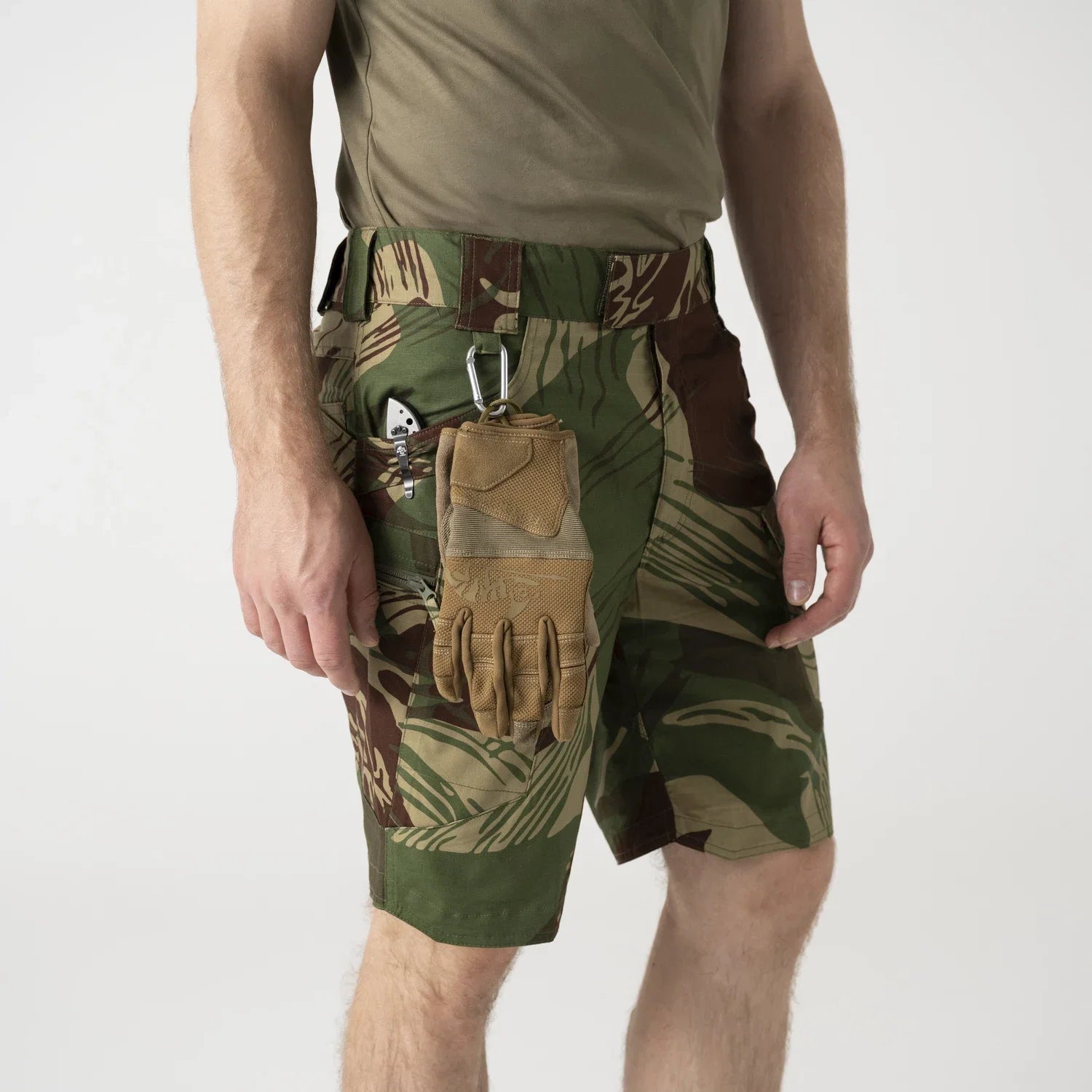 Helikon-Tex UTS Urban Tactical Shorts šortky taktické 8.5", khaki – detail 1