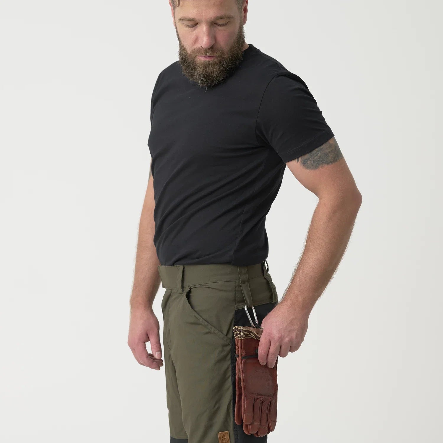 Helikon-Tex WOODSMAN nohavice, zemitá hnedá – detail 2