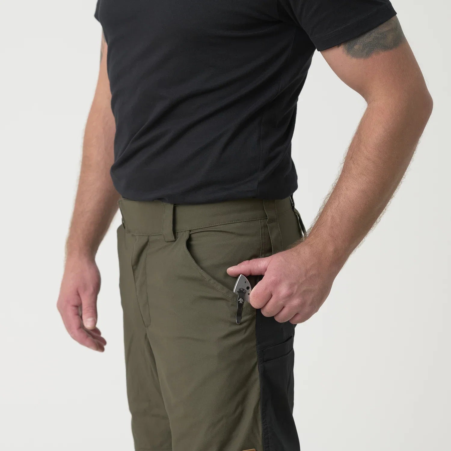 Helikon-Tex WOODSMAN nohavice, zemitá hnedá – detail 3
