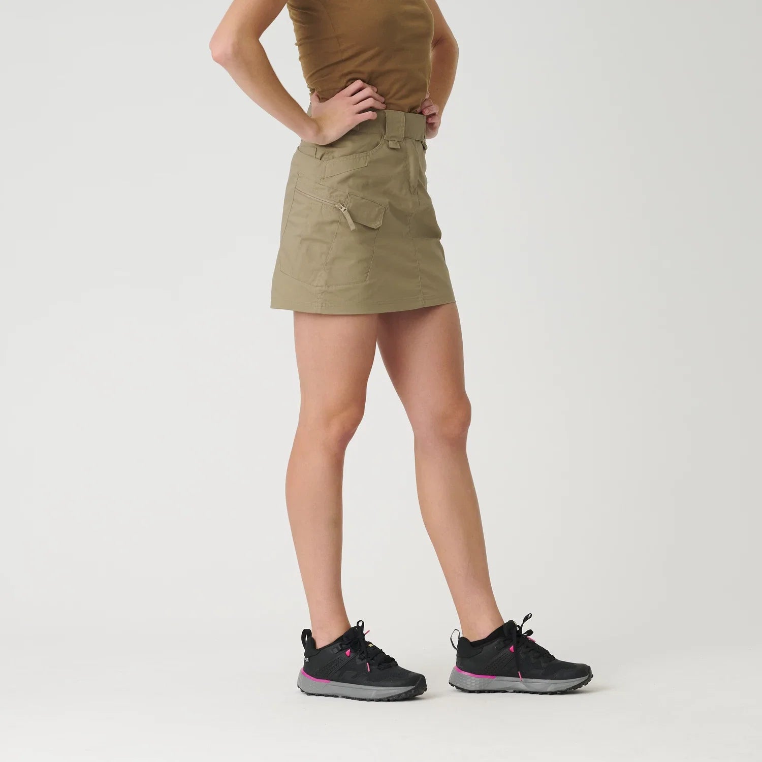 Helikon-Tex UTL taktická sukňa PolyCotton Ripstop, Black – detail 1