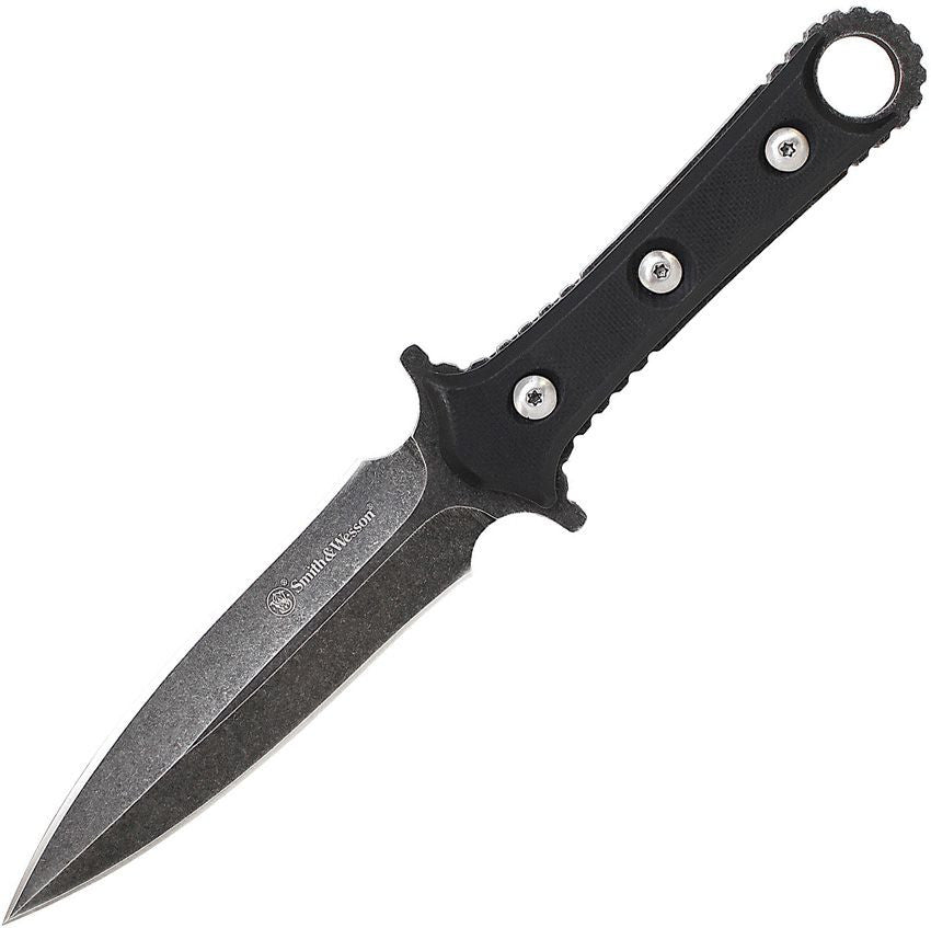 Smith & Wesson Full Tang ніж із фіксованим лезом, чорний