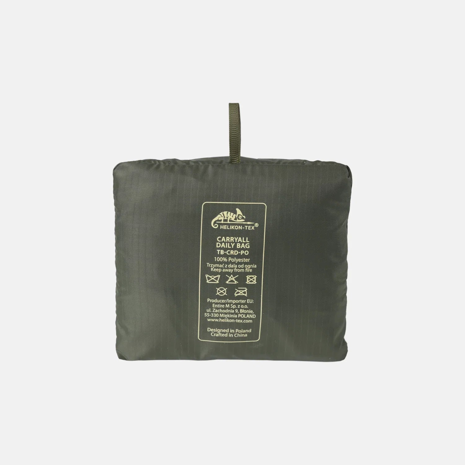 Helikon-Tex Carryall Daily Bag taška na rameno, čierna – detail 6