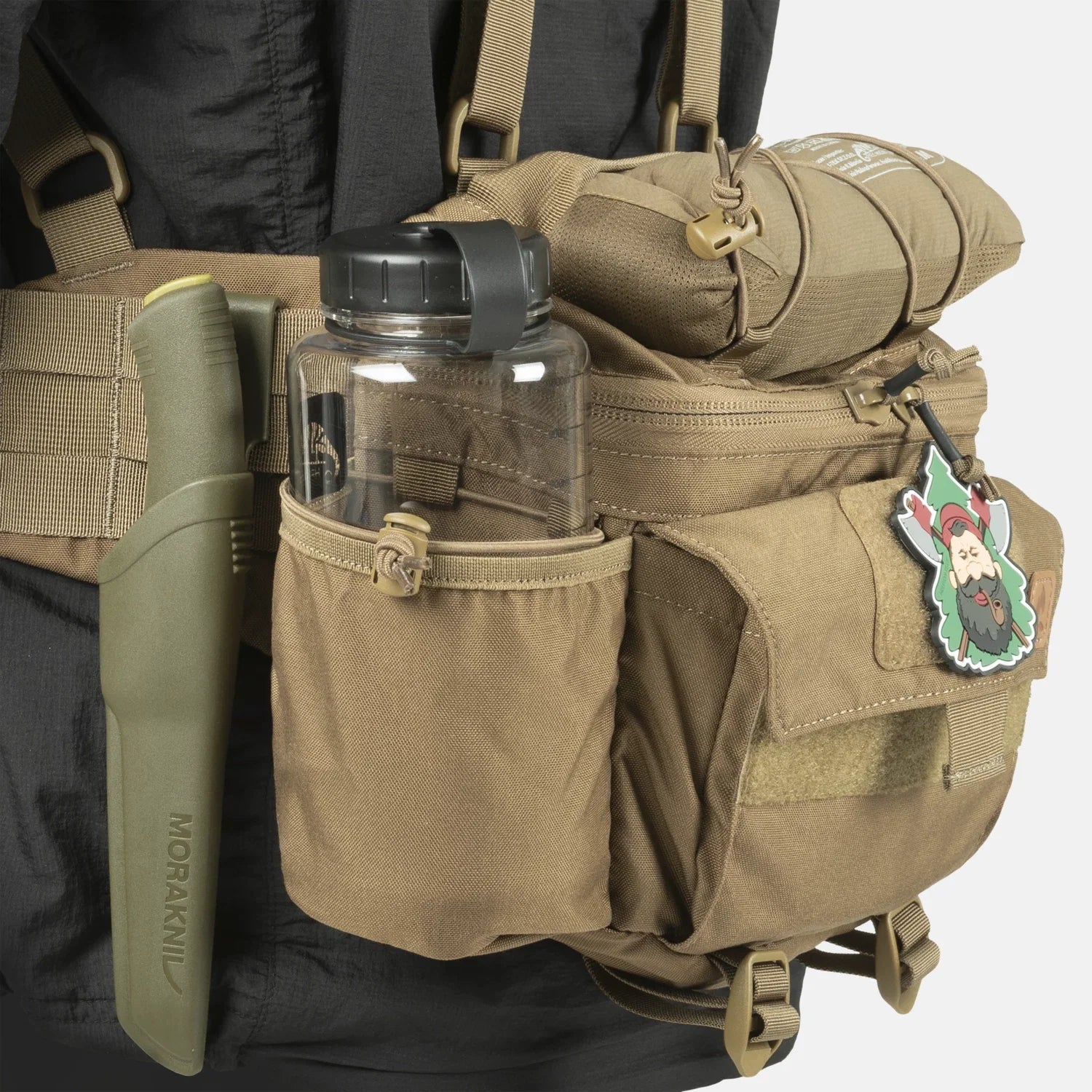 Helikon-Tex Foxtrot Mk2 bedrová taška Cordura, Black – detail 4