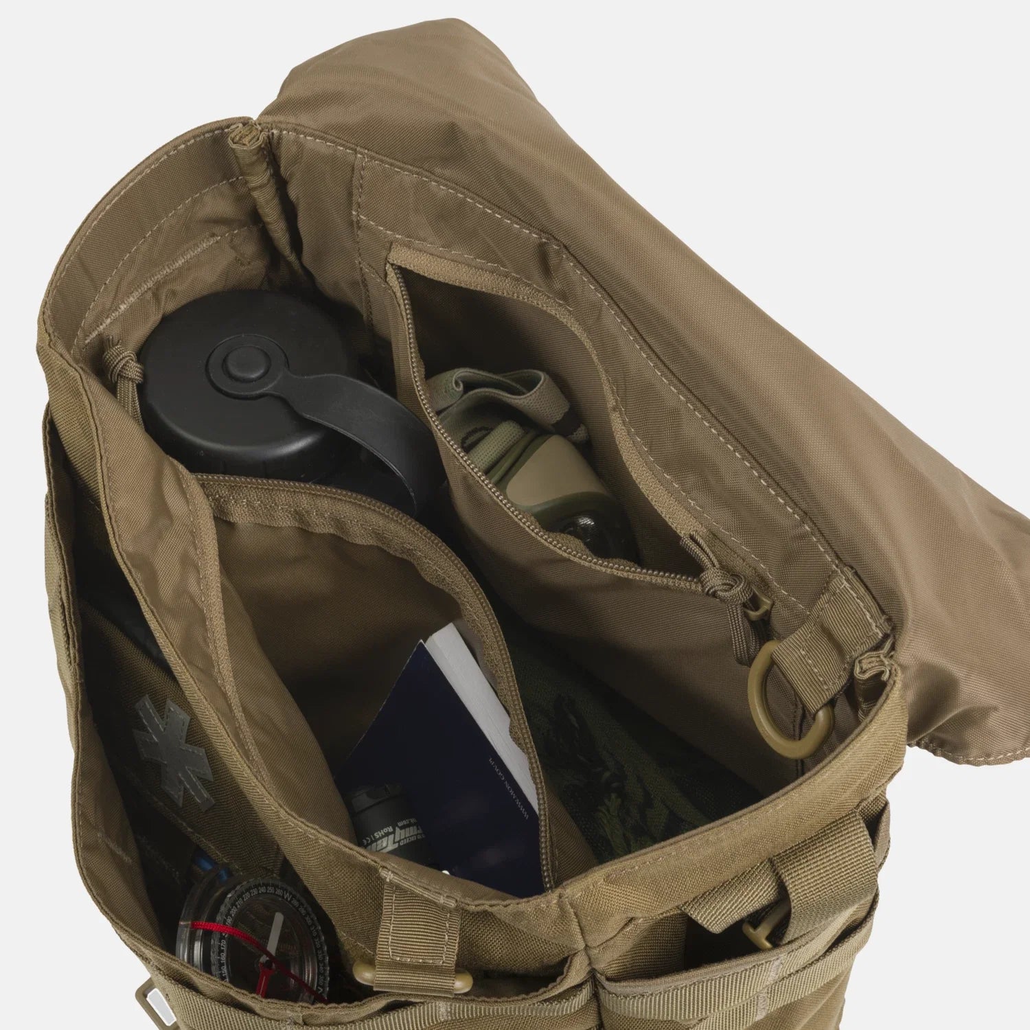 Helikon-Tex Bushcraft Haversack Bag taška cez rameno Cordura®, Coyote – detail 4