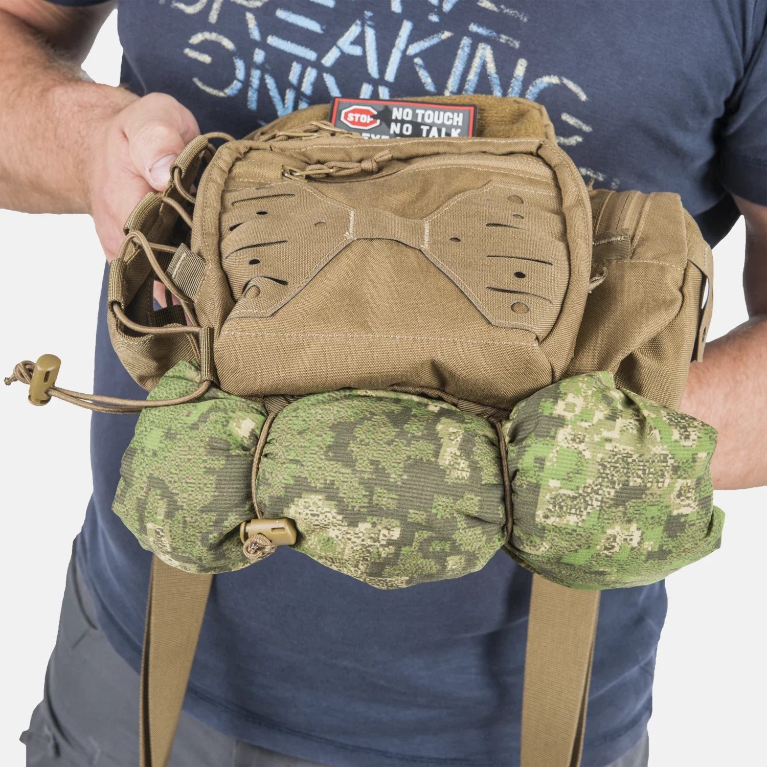 Helikon-Tex EDC taška cez rameno, Adaptive Green – detail 11