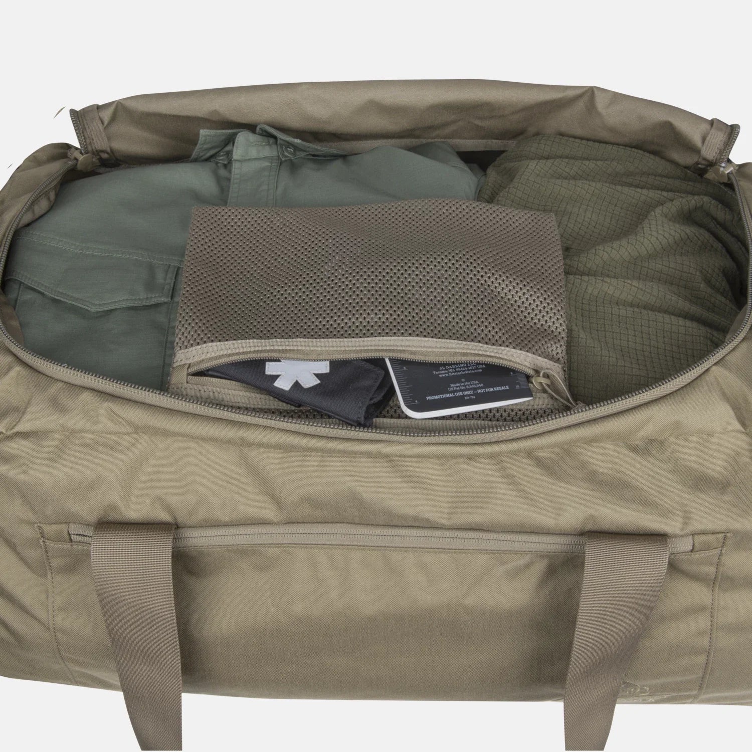 Helikon-Tex URBAN TRAINING veľká cestovná taška, Olive Green – detail 3