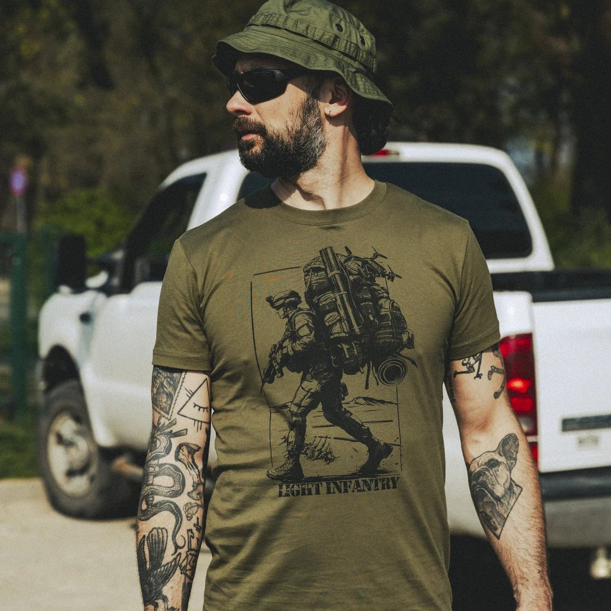Helikon-Tex Light Infantry футболка, olive green