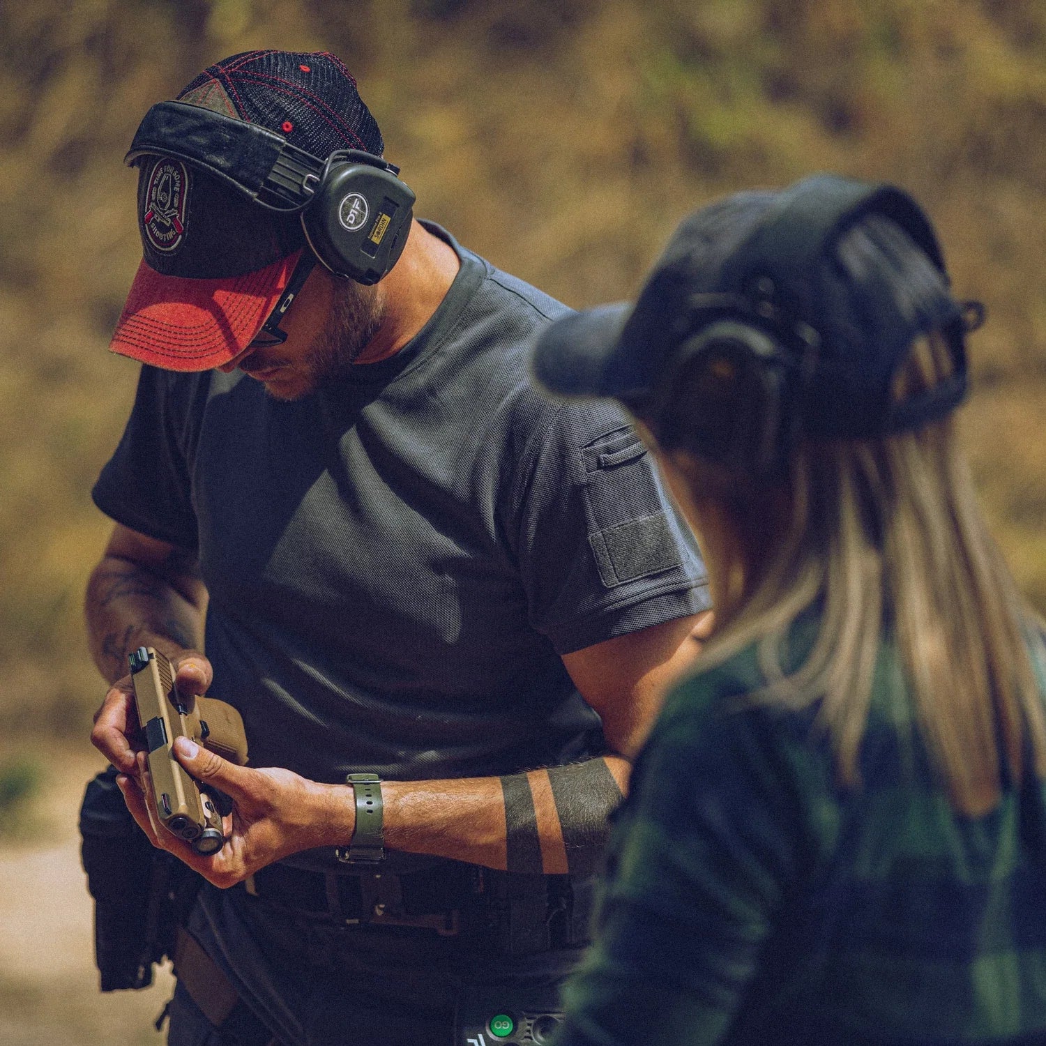 Helikon-Tex tričko tactical top cool krátke – v použití 1