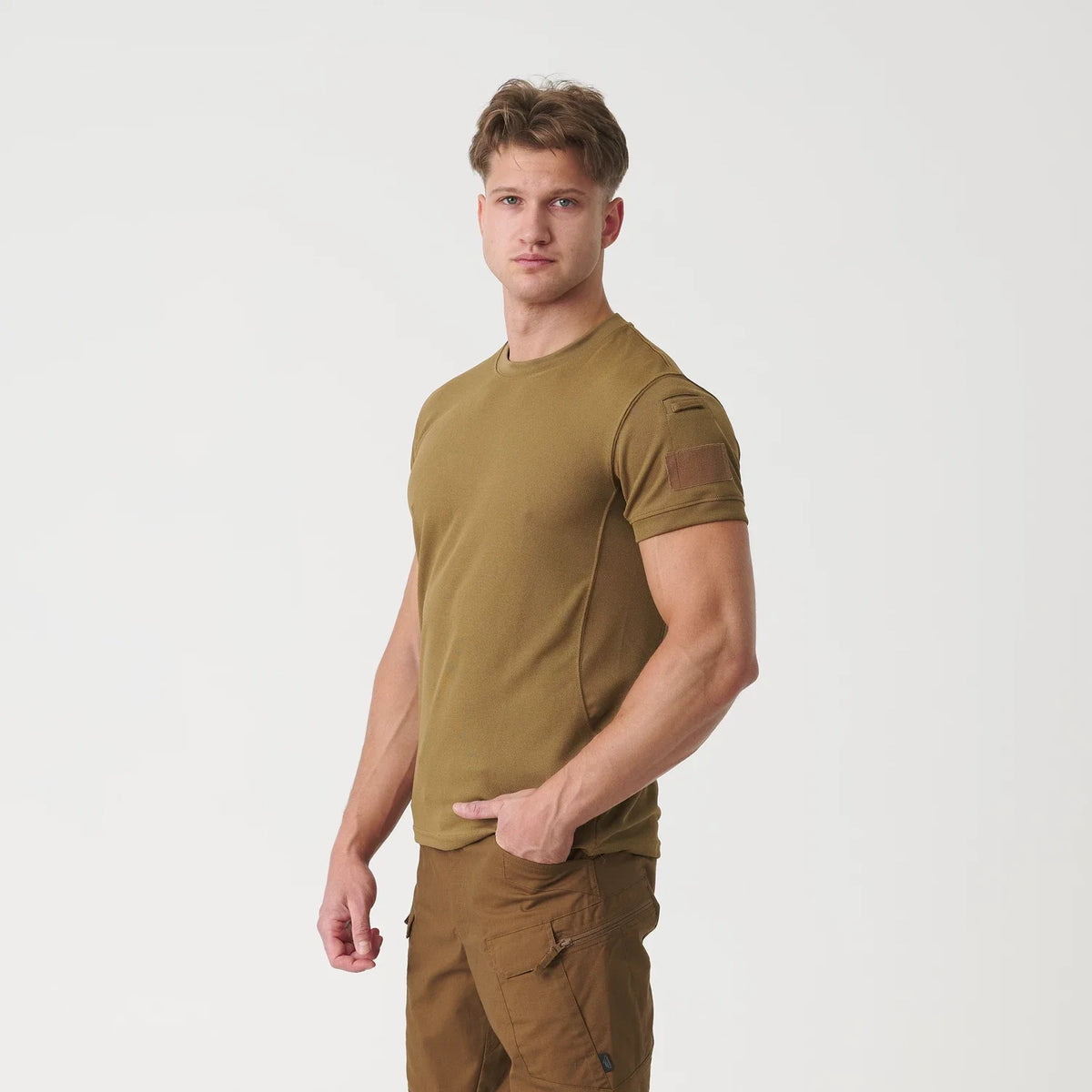 Helikon-Tex Top Cool tričko TopCool taktické, Coyote – detail 1