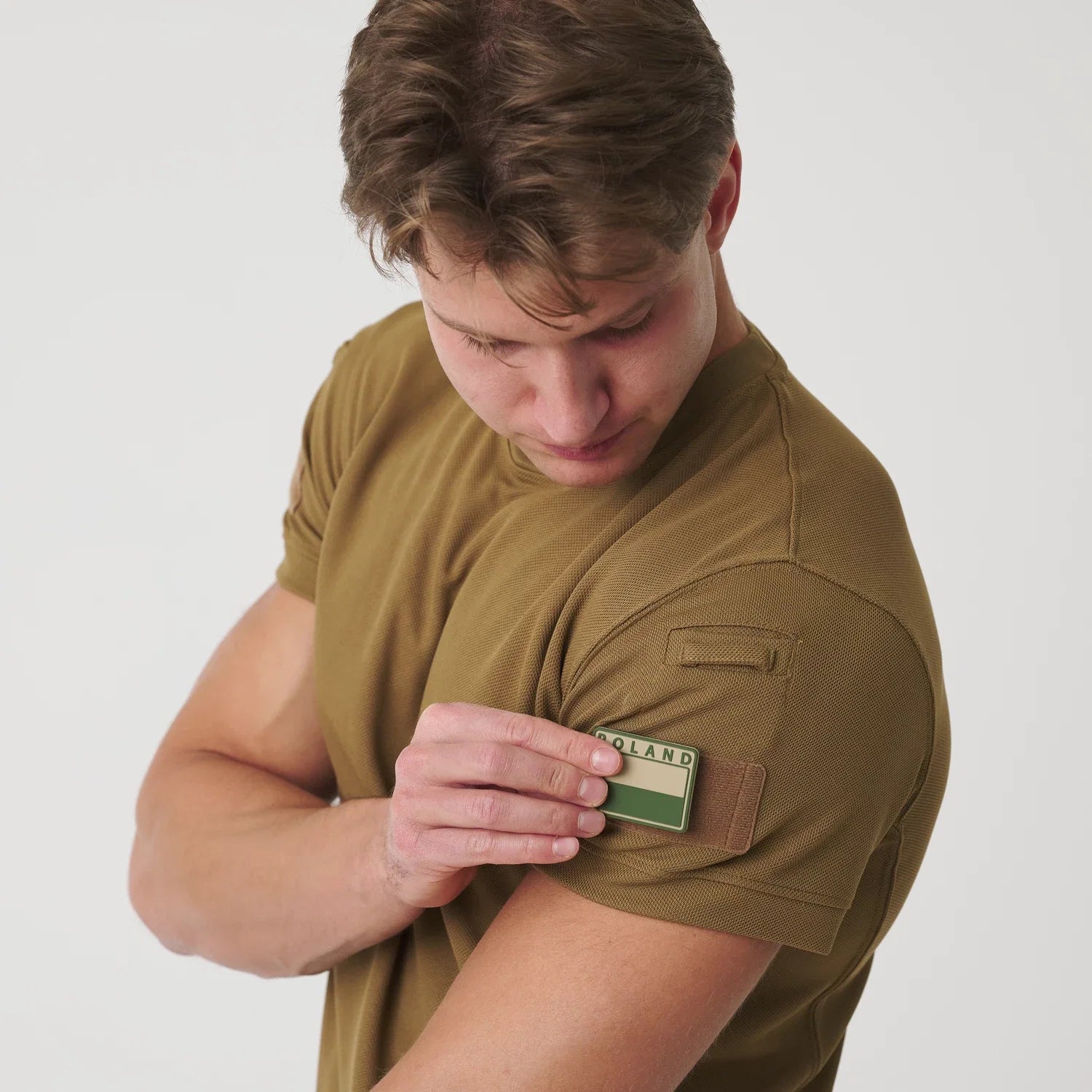 Helikon-Tex Tactical Top krátke tričko cool, čierne – detail 6