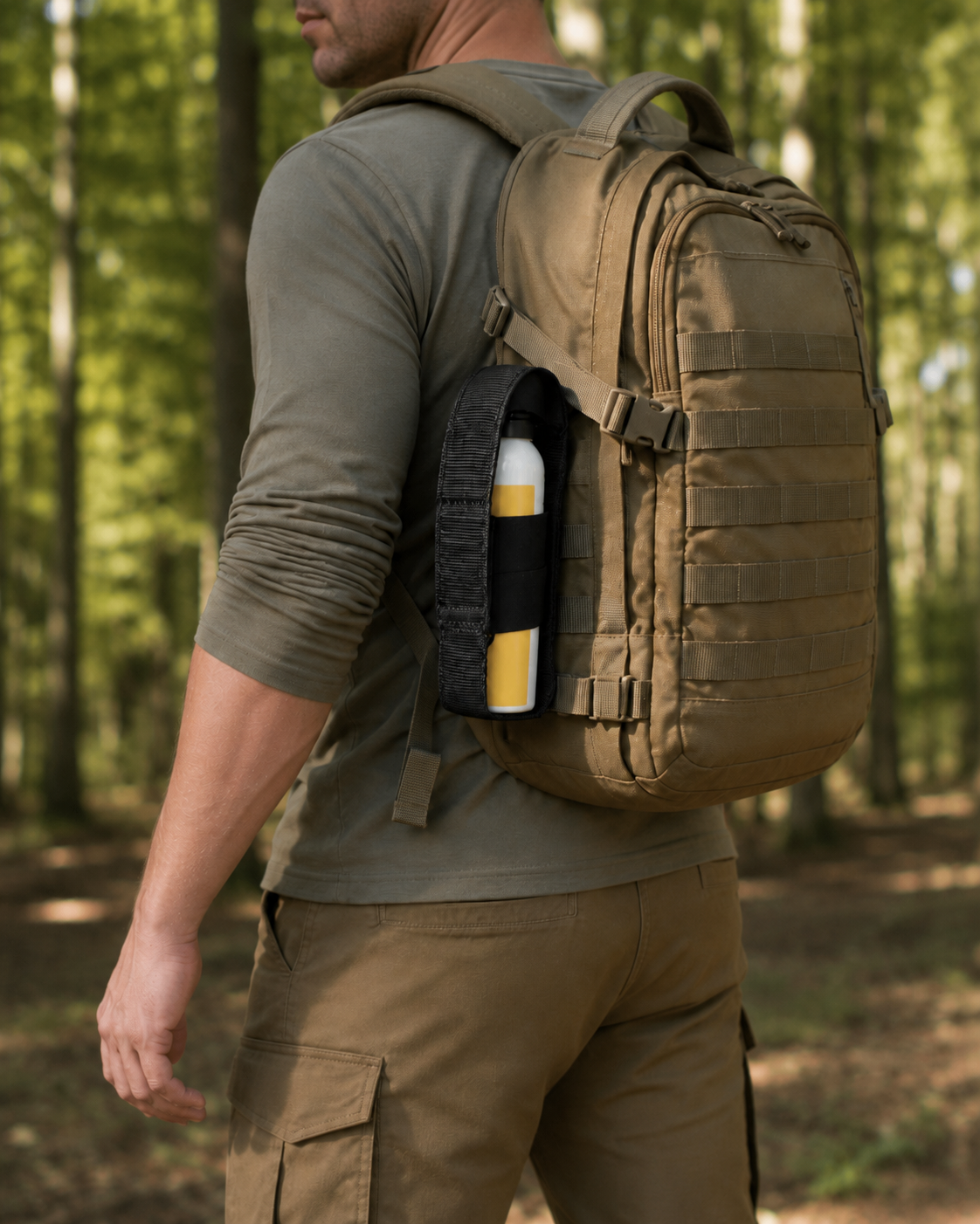WARAGOD Outdoor Safety Set – sprej na medvede, puzdro a roľnička