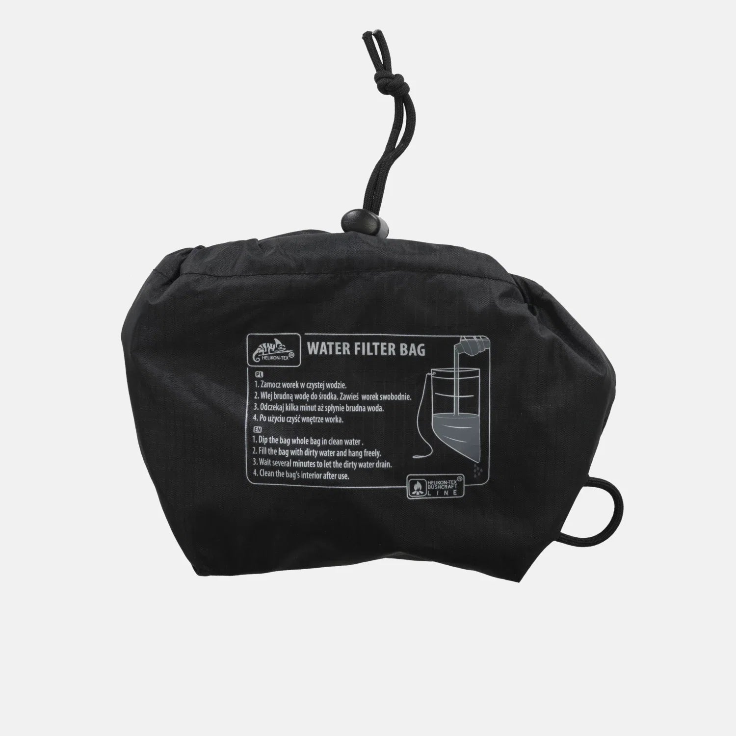 Helikon-Tex Survival vodný filter, biely / čierny A – detail 1