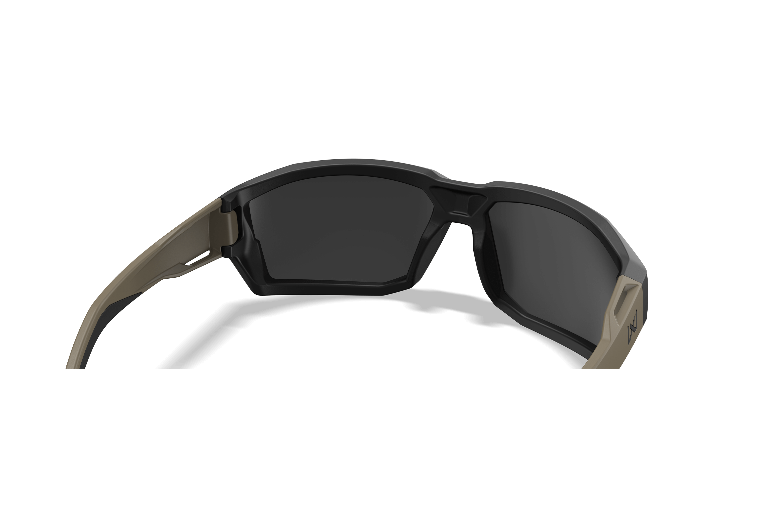 Wiley X Alpine балістичні сонячні окуляри CAPTIVATE Polarized Tungsten Mirror, матові чорні-бежеві
