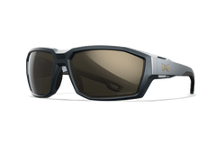 Wiley X Alpine балістичні сонячні окуляри, матовий графітовий сірий / CAPTIVATE вольфрамове дзеркало
