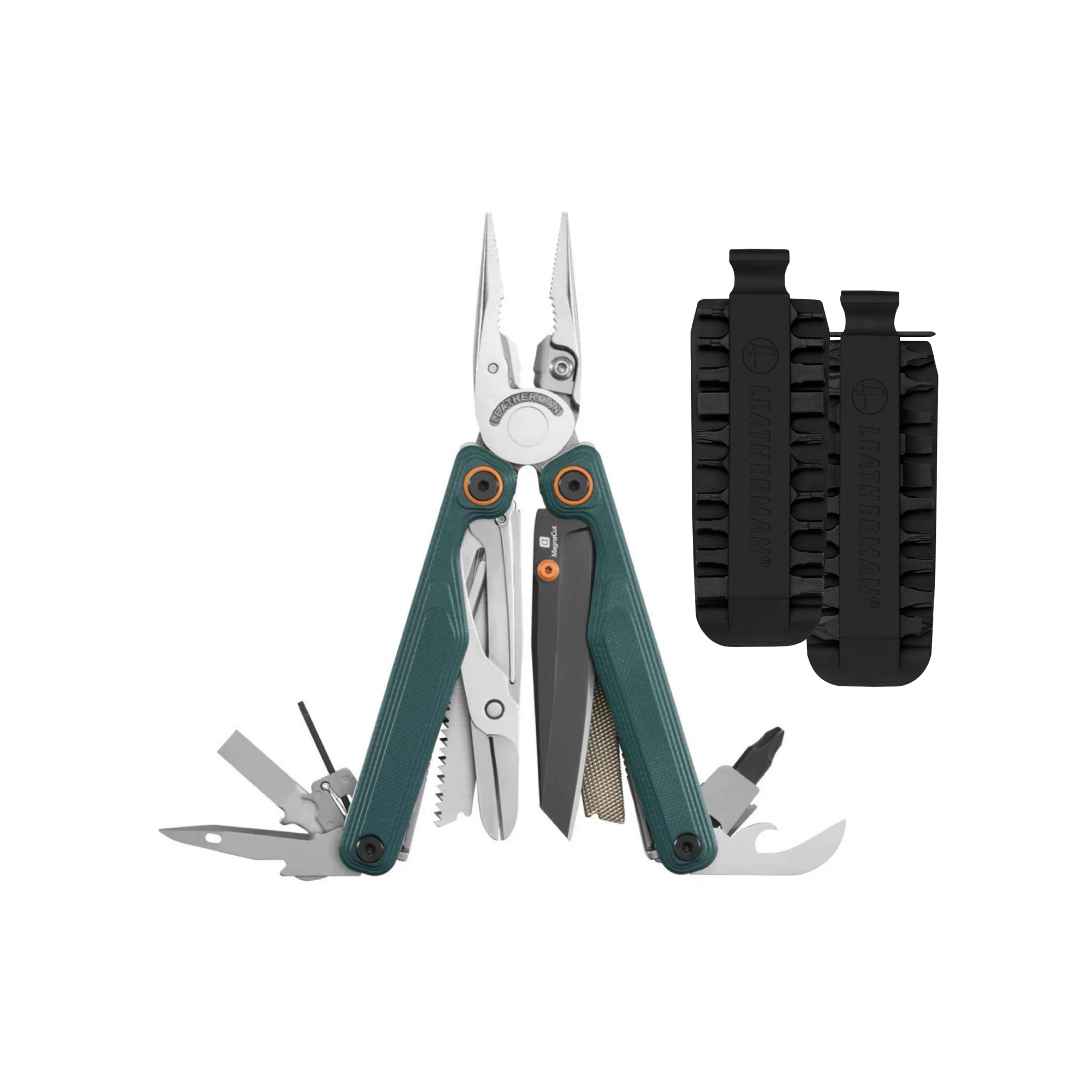 Leatherman Wave+ багатофункціональний інструмент із Bit Kit набором, Cascadia