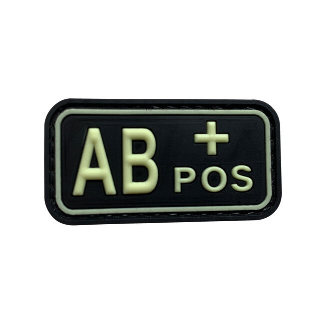 WARAGOD AB POS нашивка PVC світиться у темряві
