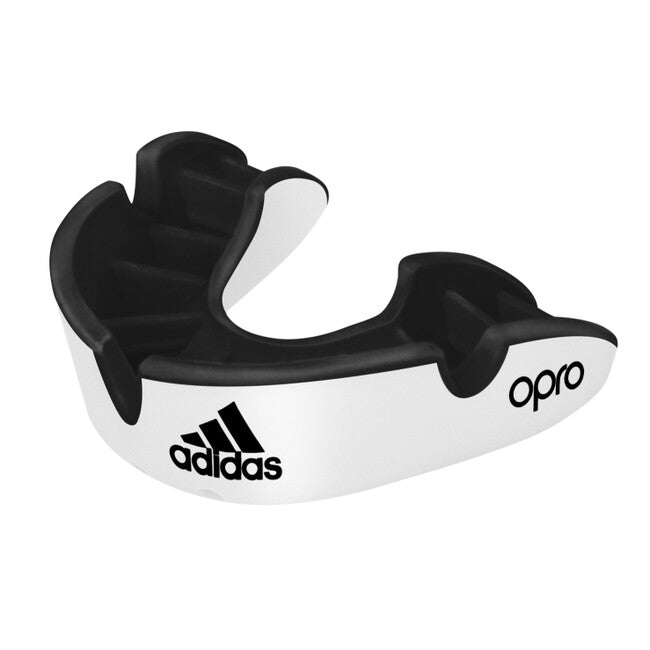 Adidas Opro Silver захист зубів, біло-чорний
